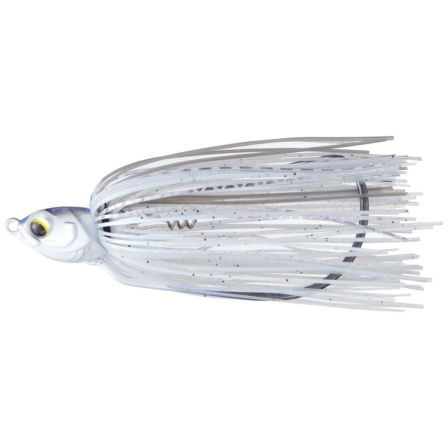 View of Swim Jig 6th Sense Axle Swinging Swim Jig 1/2oz - #6/0 Pro Blue Shad available at EZOKO Fishing