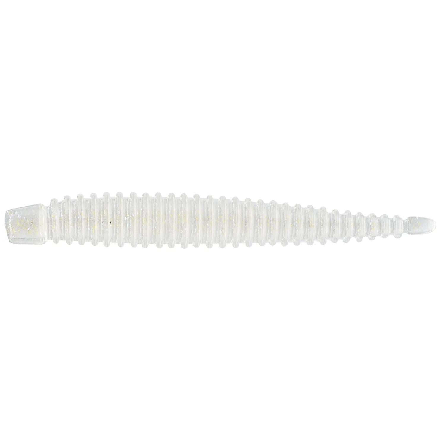 View of Worm 6th Sense Boosa Ned 3.3 Worm Ghost Ice Minnow available at EZOKO Fishing