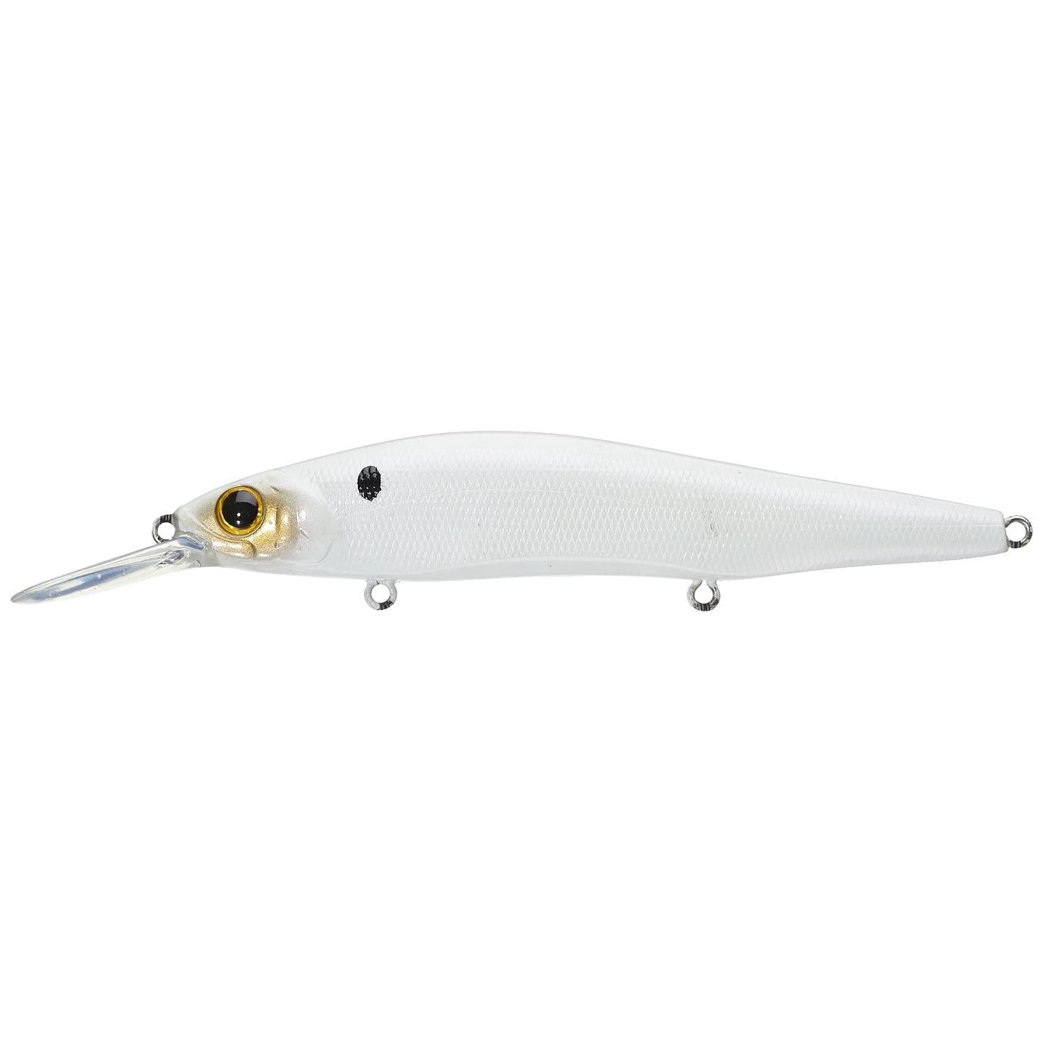 View of Jerkbait 6th Sense Provoke 106 Deep Diver Jerbait French Bone Pearl available at EZOKO Fishing