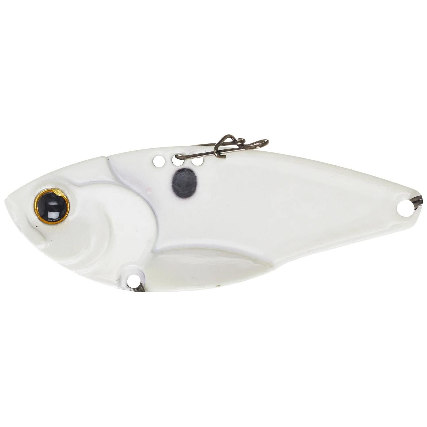 View of Blade Bait 6th Sense Slice Blade Bait 2"- 3/8oz Spanish Pearl available at EZOKO Fishing