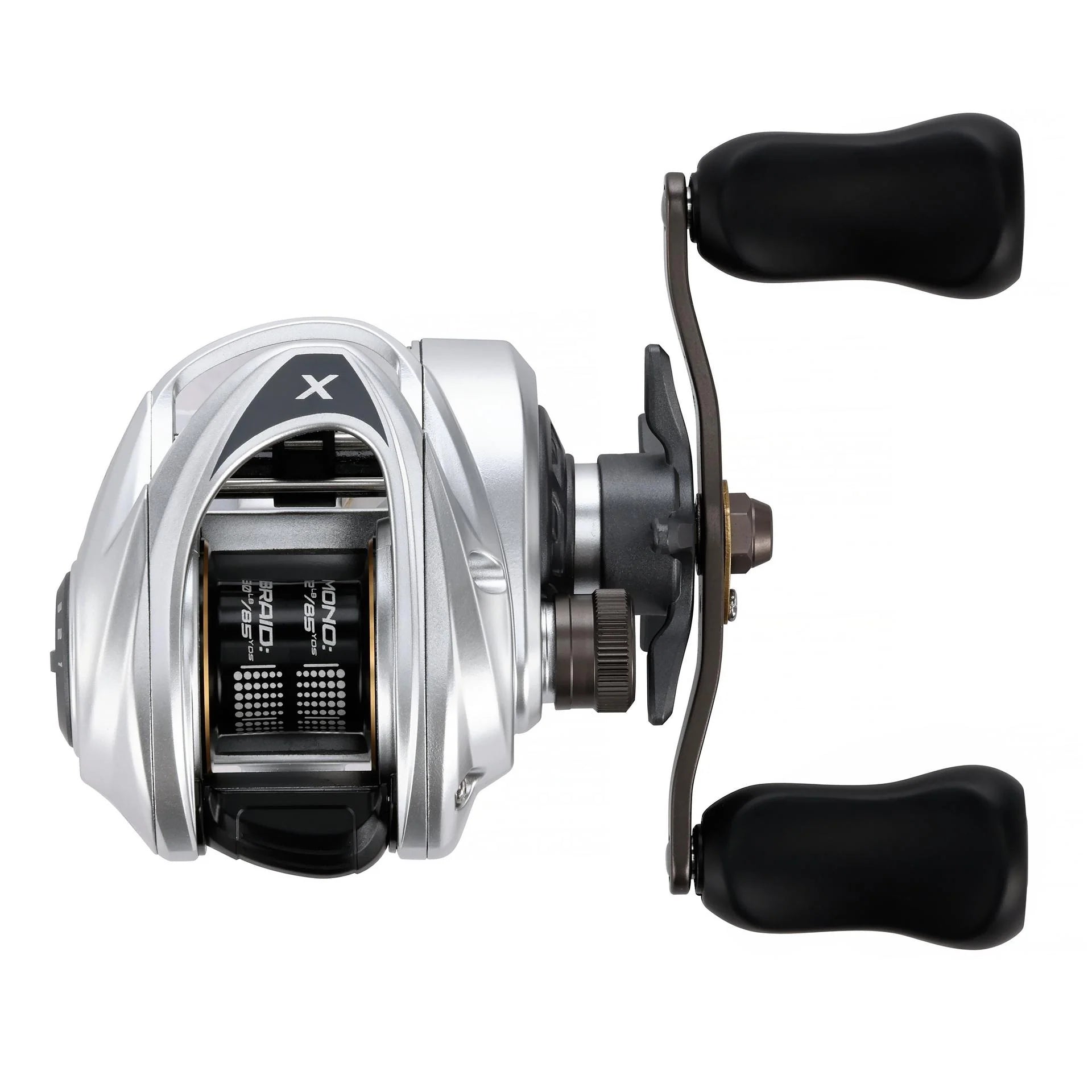 View of Abu Garcia Revo X VoltiQ Baitcast Reel available at EZOKO Fishing