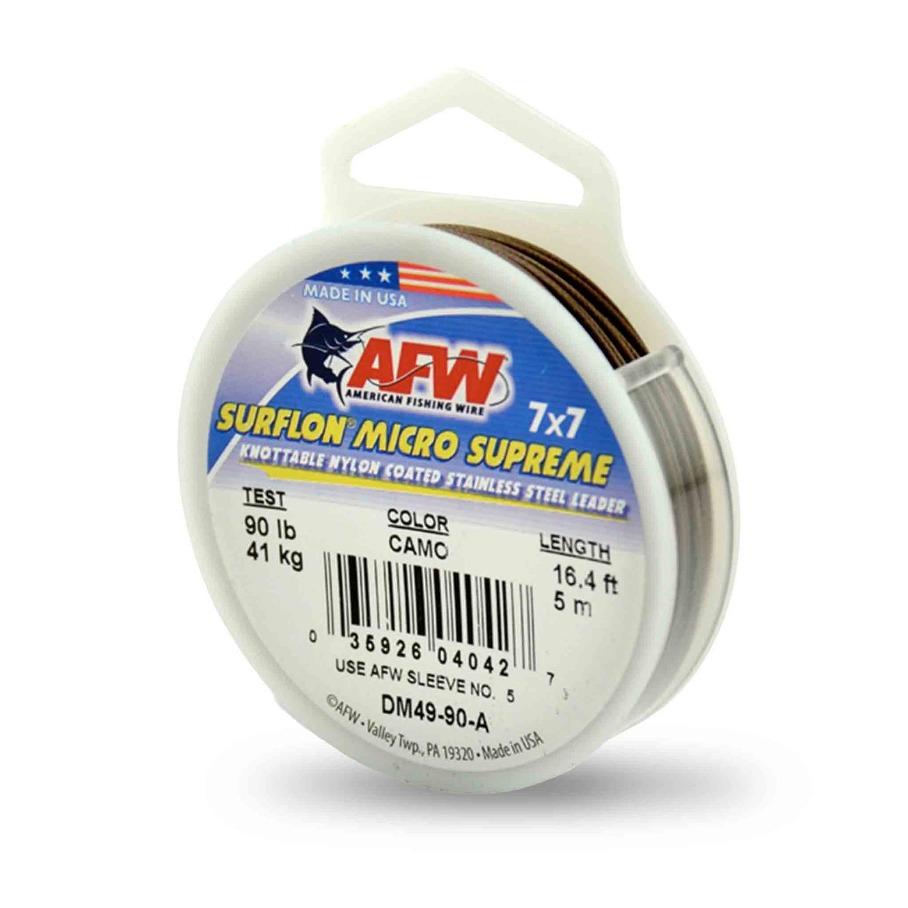AFW Surfstrand Micro Supreme 7x7 90 lb Fly Leader Materials