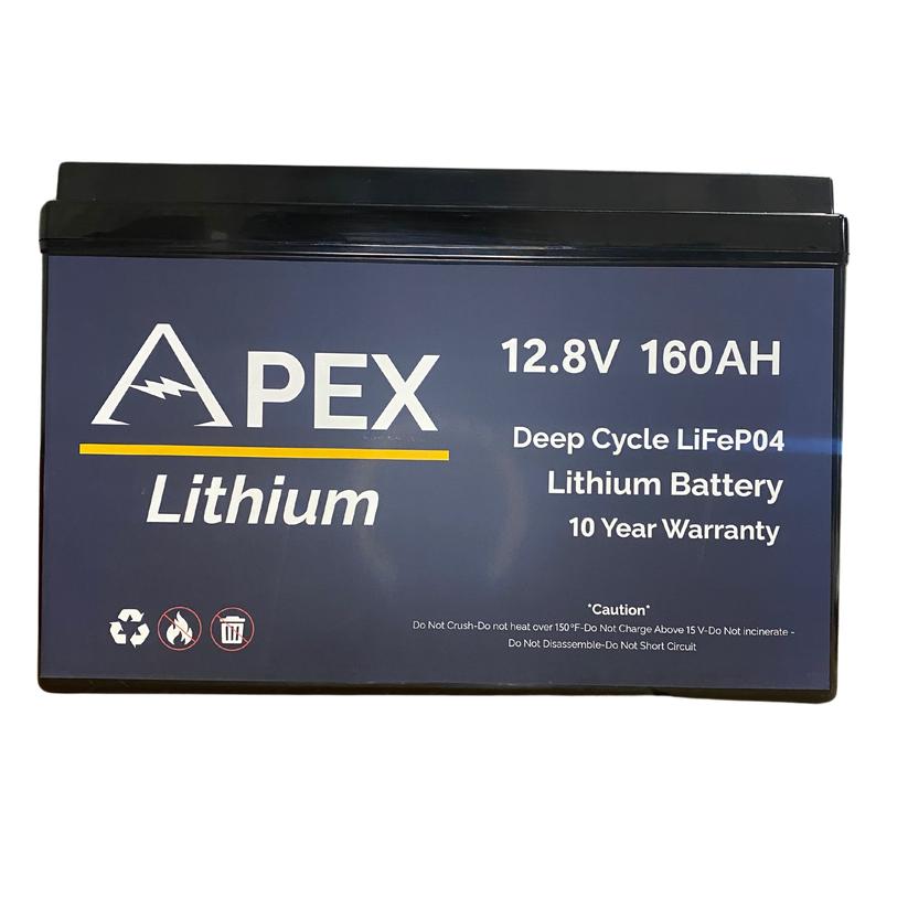 View of electronic_accessories Apex Lithium 12V 160Ah Battery available at EZOKO Fishing