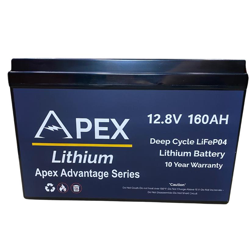 View of electronic_accessories Apex Lithium 12V 160Ah Bluetooth - Apex App Battery available at EZOKO Fishing