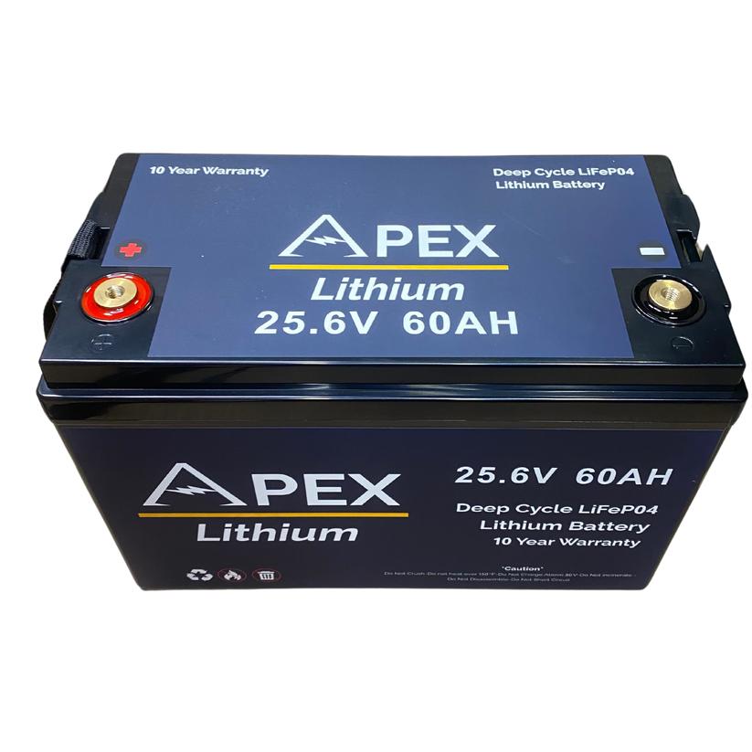 View of electronic_accessories Apex Lithium 24V 60Ah Battery available at EZOKO Fishing
