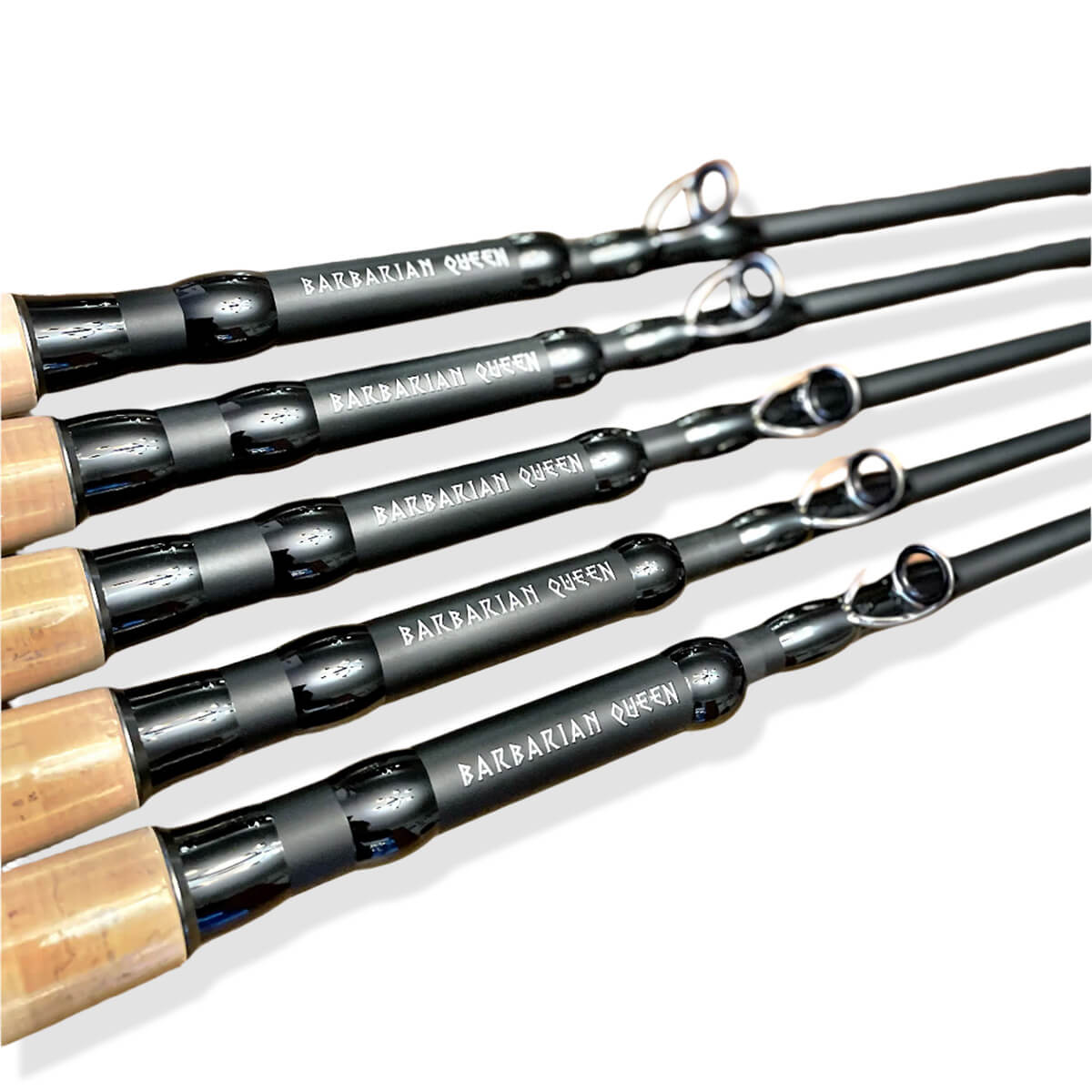 View of Baitcast rod Barbarian Braid Queen Baitcast Rod available at EZOKO Pike and Musky Shop