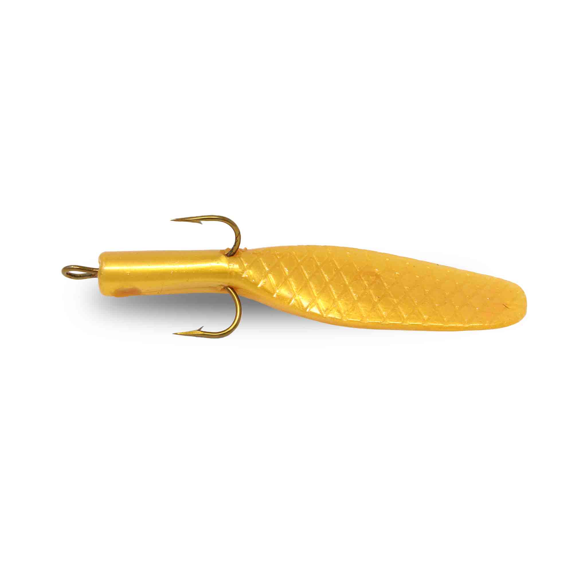View of Replacement_Tails Beaver's Baits Baby Beaver XL Replacement Tail Gold available at EZOKO Fishing