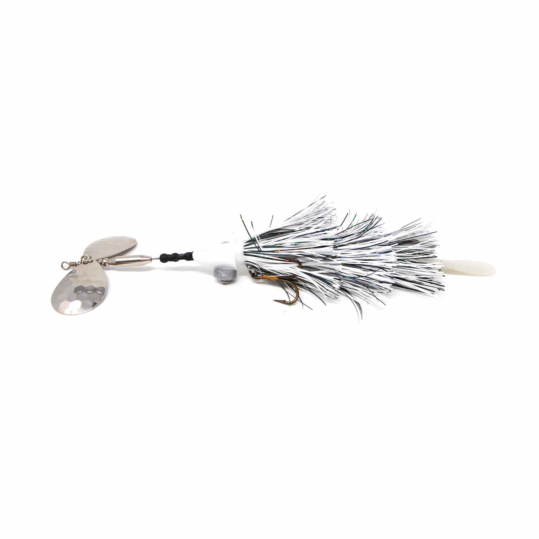 View of Bucktails Beaver's Baits Quad B Bucktail Chippewa Crappie available at EZOKO Fishing