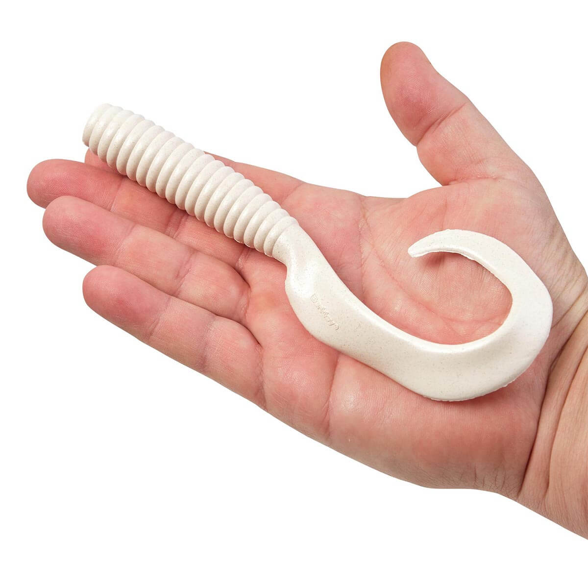 View of Grubs Berkley Gulp! Saltwater Grub White available at EZOKO Fishing