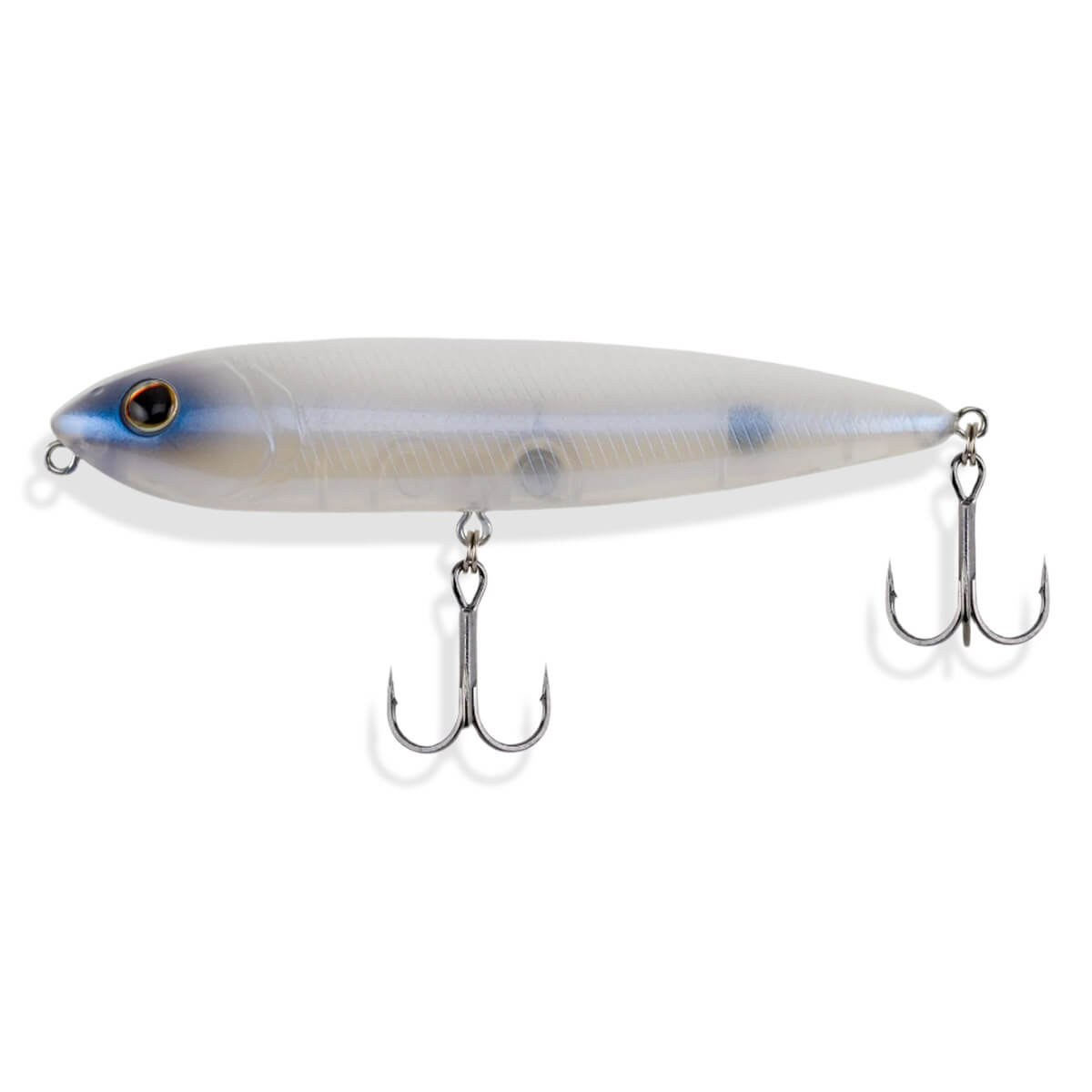 View of Topwater Berkley J-Walker 100 Topwater Ghost White available at EZOKO Pike and Musky Shop