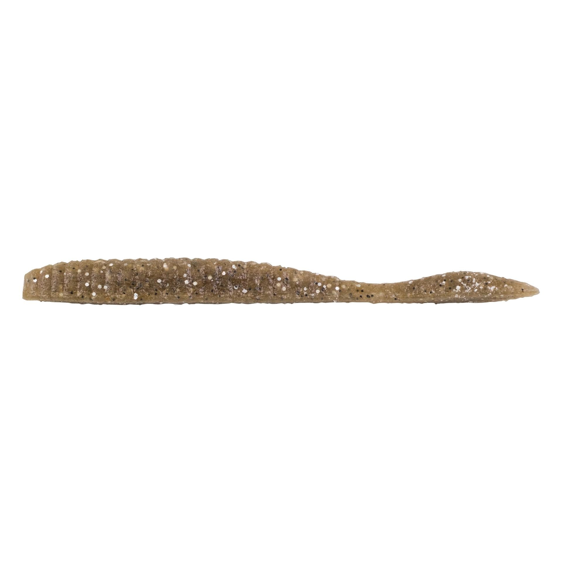 View of Worms Berkley PowerBait MaxScent Flat Worm 3.6 in Natural Shad available at EZOKO Fishing