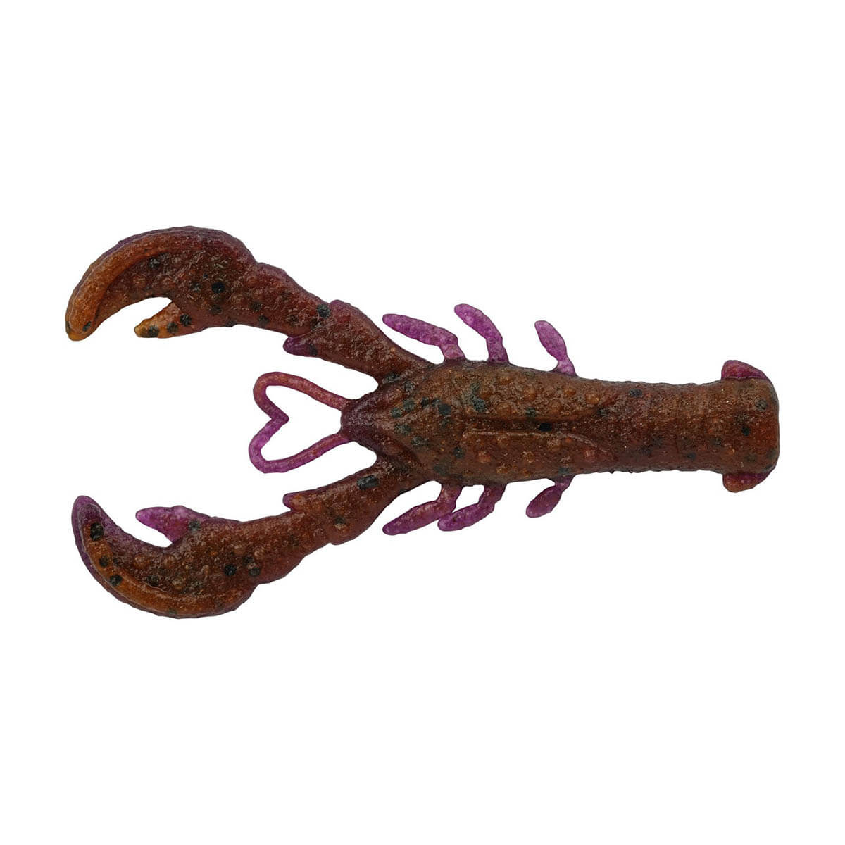 View of Craw Berkley PowerBait MaxScent Lil Super Trooper Craw Peanut Butter and Jelly available at EZOKO Fishing