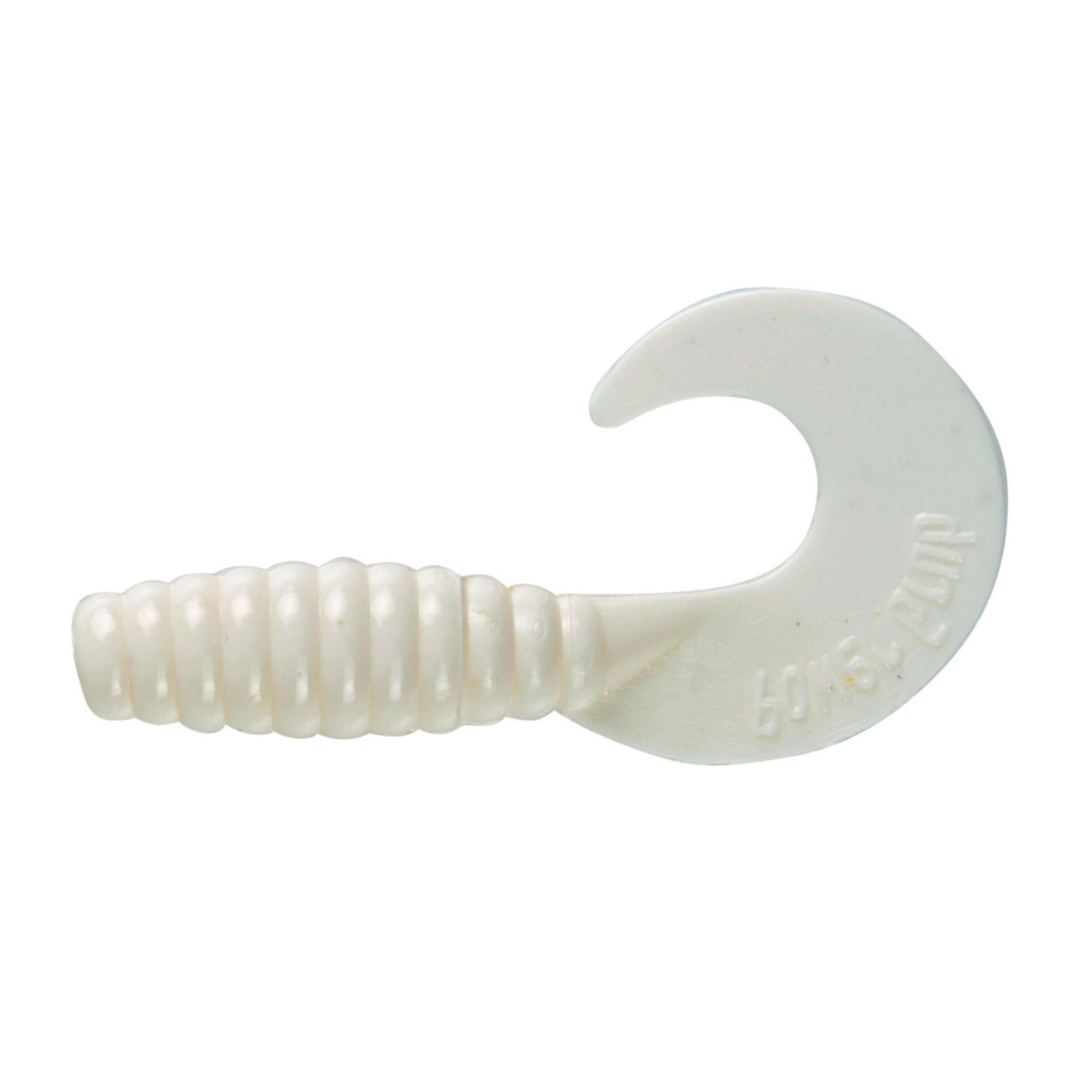 View of Grubs Berkley PowerBait Power Grubs White available at EZOKO Pike and Musky Shop