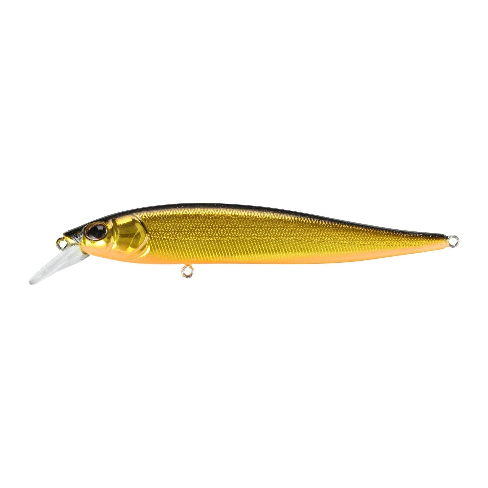 View of Jerkbait Berkley Stunna 100 Jerkbait Black Gold available at EZOKO Fishing