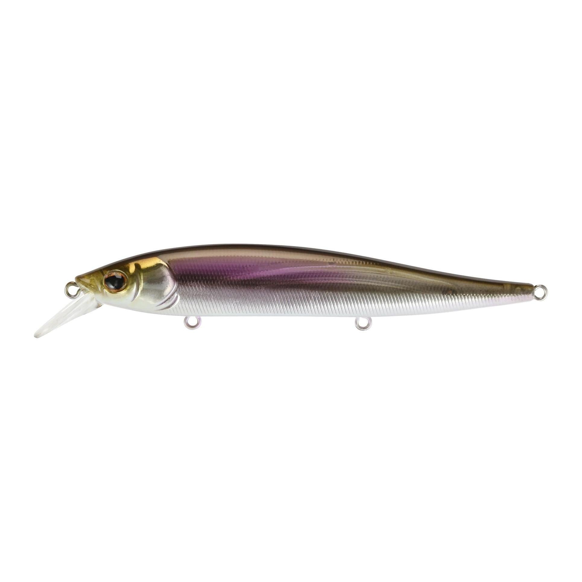 View of Jerkbait Berkley Stunna 112 Jerkbait Wakasagi available at EZOKO Pike and Musky Shop