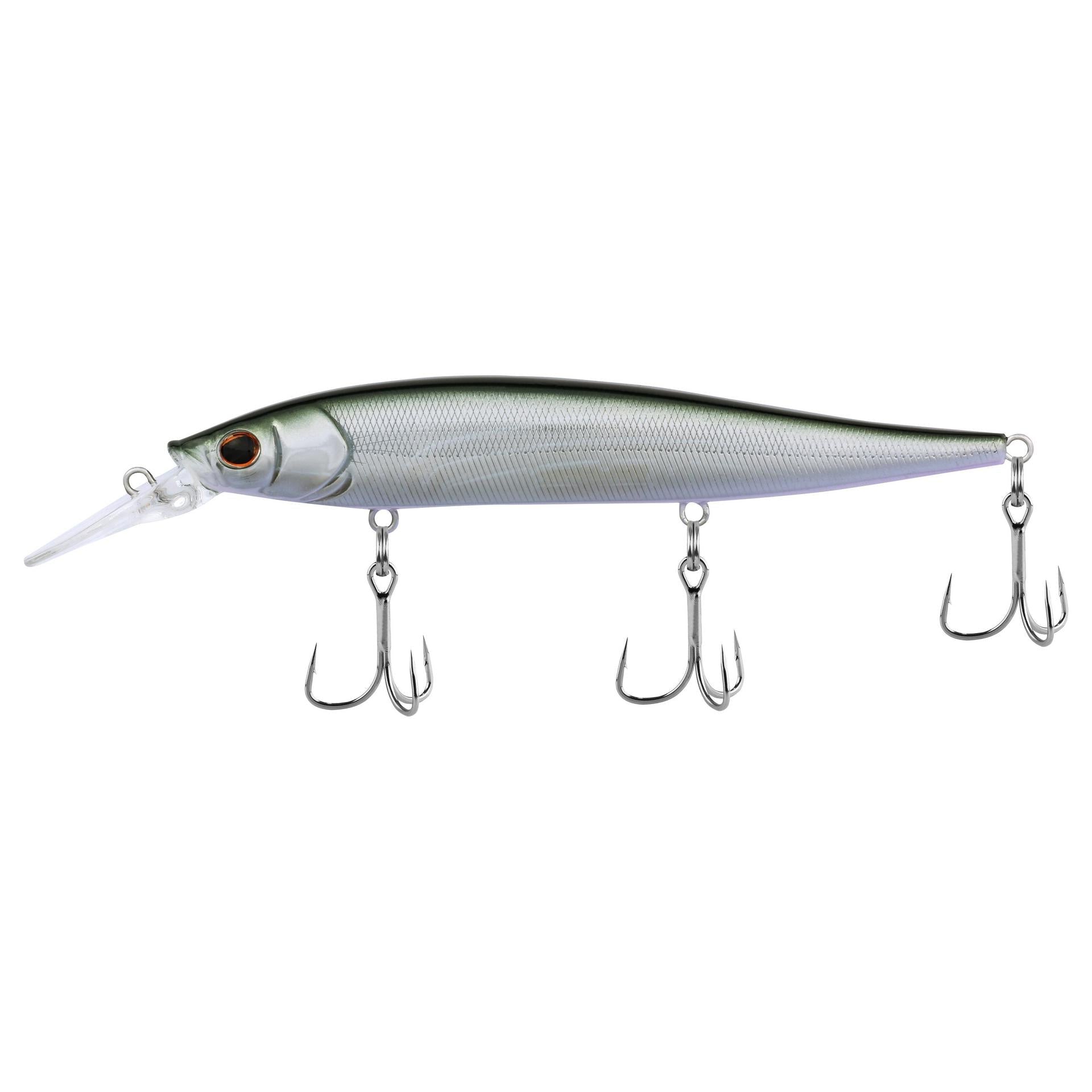 View of Jerkbait Berkley Stunna 112+1 Jerkbait Silver Dolla available at EZOKO Pike and Musky Shop