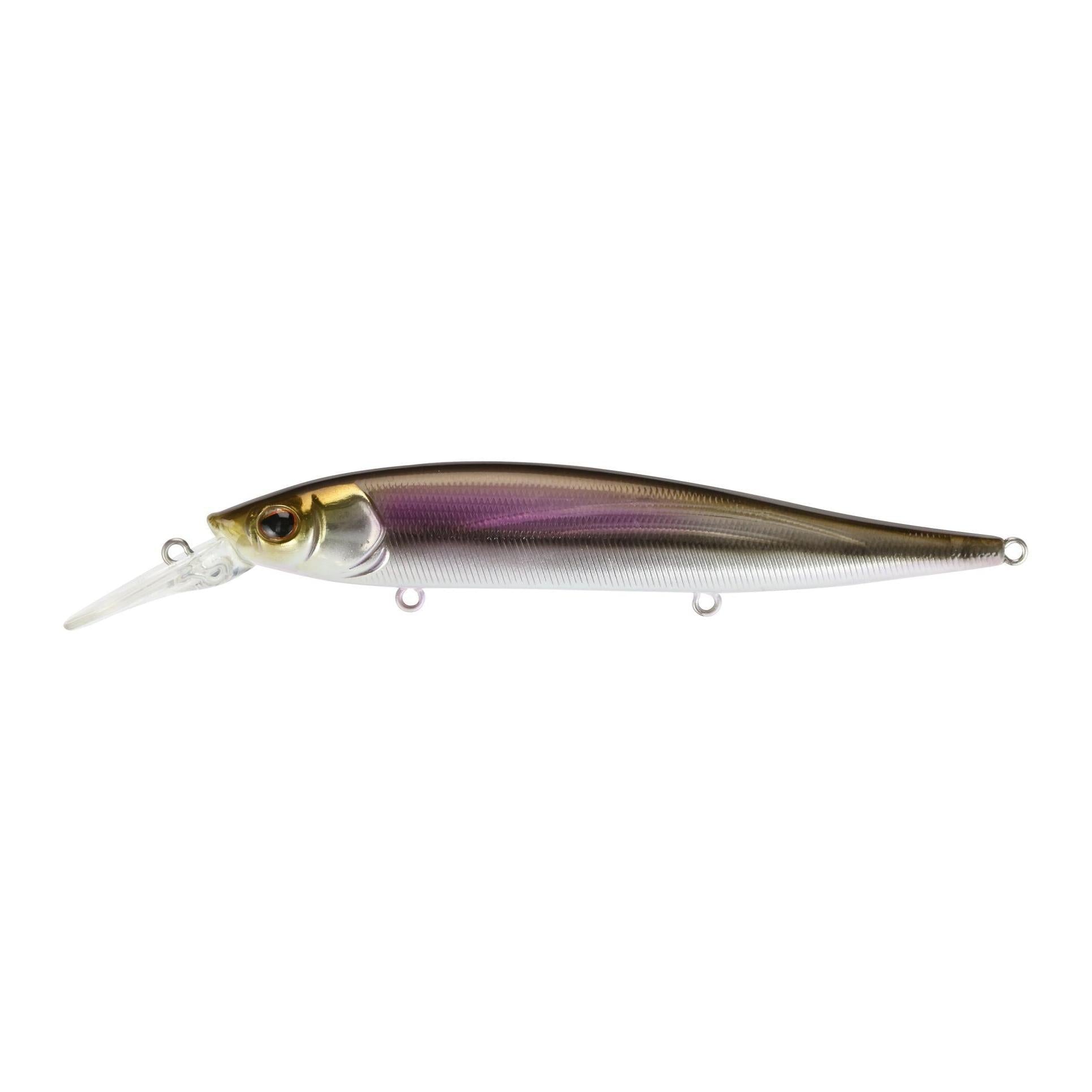 View of Jerkbait Berkley Stunna 112+1 Jerkbait Wakasagi available at EZOKO Pike and Musky Shop