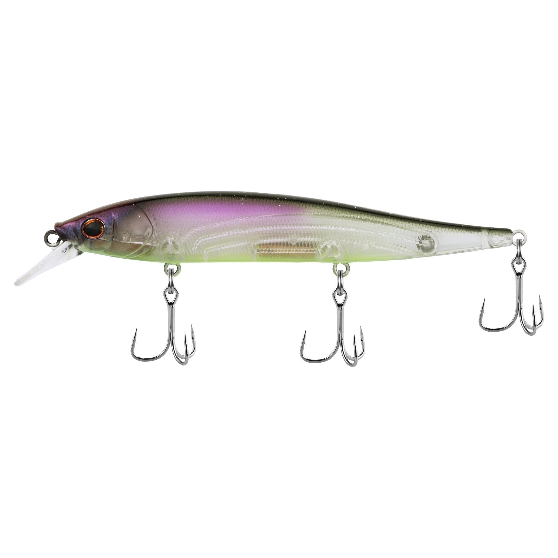View of Jerkbait Berkley Stunna 112+2 Jerkbait Northern Lights available at EZOKO Pike and Musky Shop
