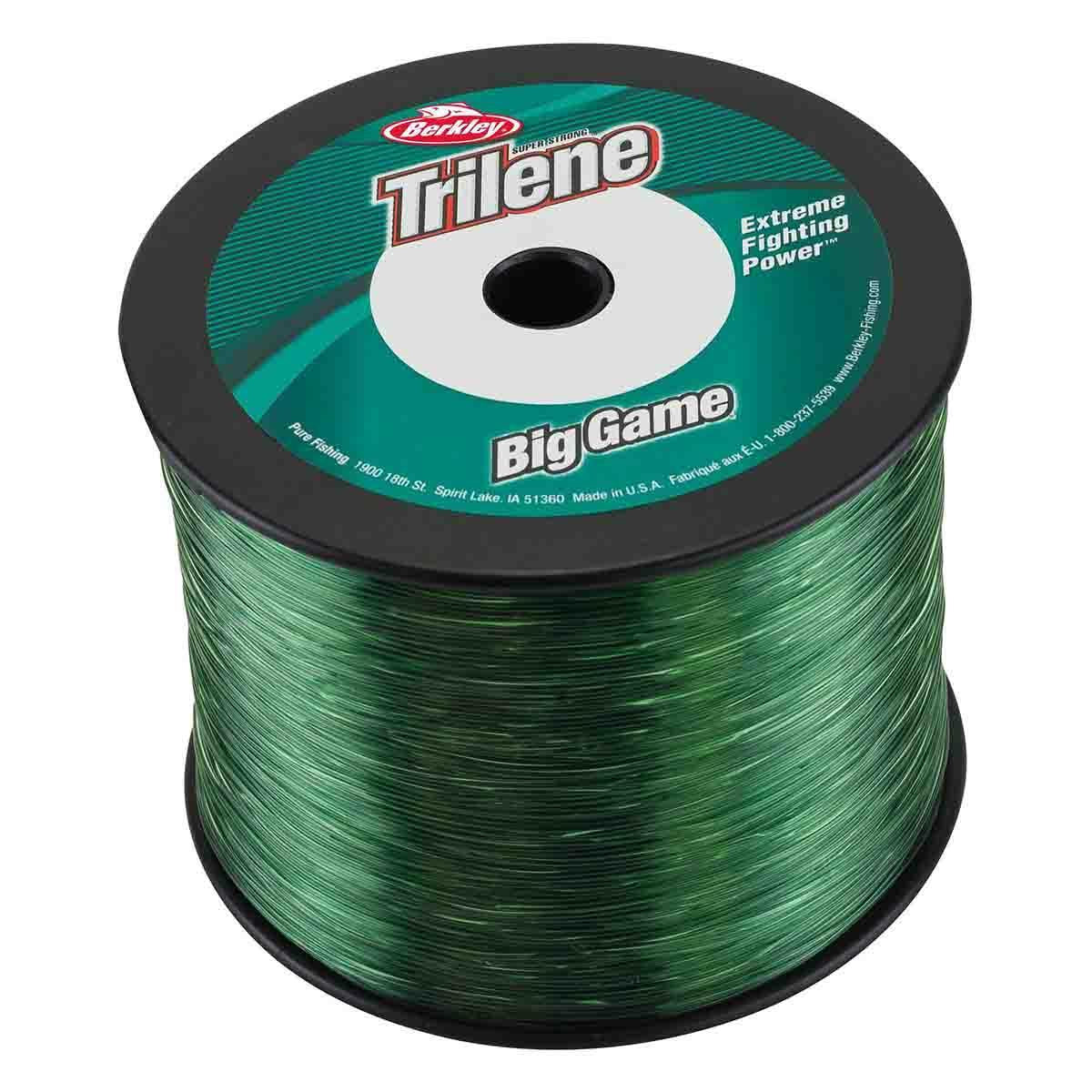 View of Monofilament Berkley Trilene Big Game Monofilament Green available at EZOKO Pike and Musky Shop