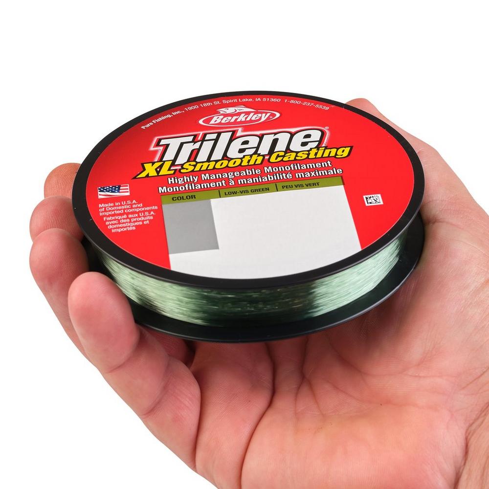 View of Monofilament Berkley Trilene XL Low-Vis Monofilament Green available at EZOKO Pike and Musky Shop