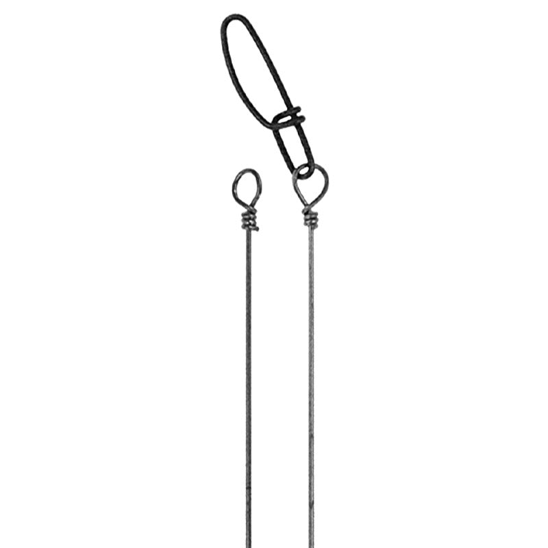 View of Leaders BFT Stiff Jerkbait Leader Stainless 12" (2pk) available at EZOKO Pike and Musky Shop