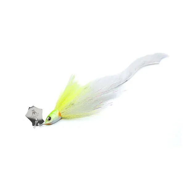 View of BIM Tackle Chacha Mini Chatterbait Chart White available at EZOKO Fishing