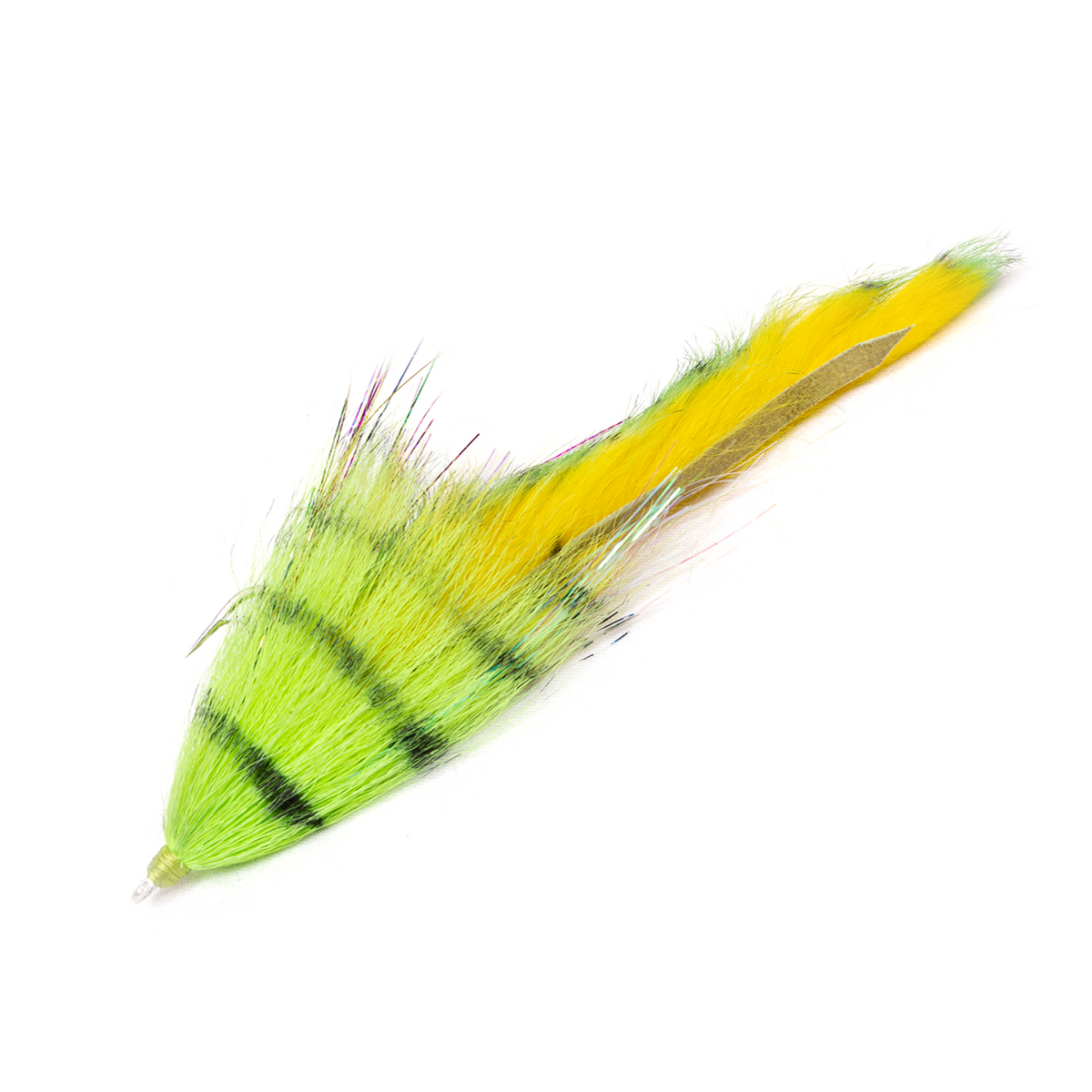 View of Bim Tackle Chacha Tail Extra Tail Chart Yellow available at EZOKO Pike and Musky Shop