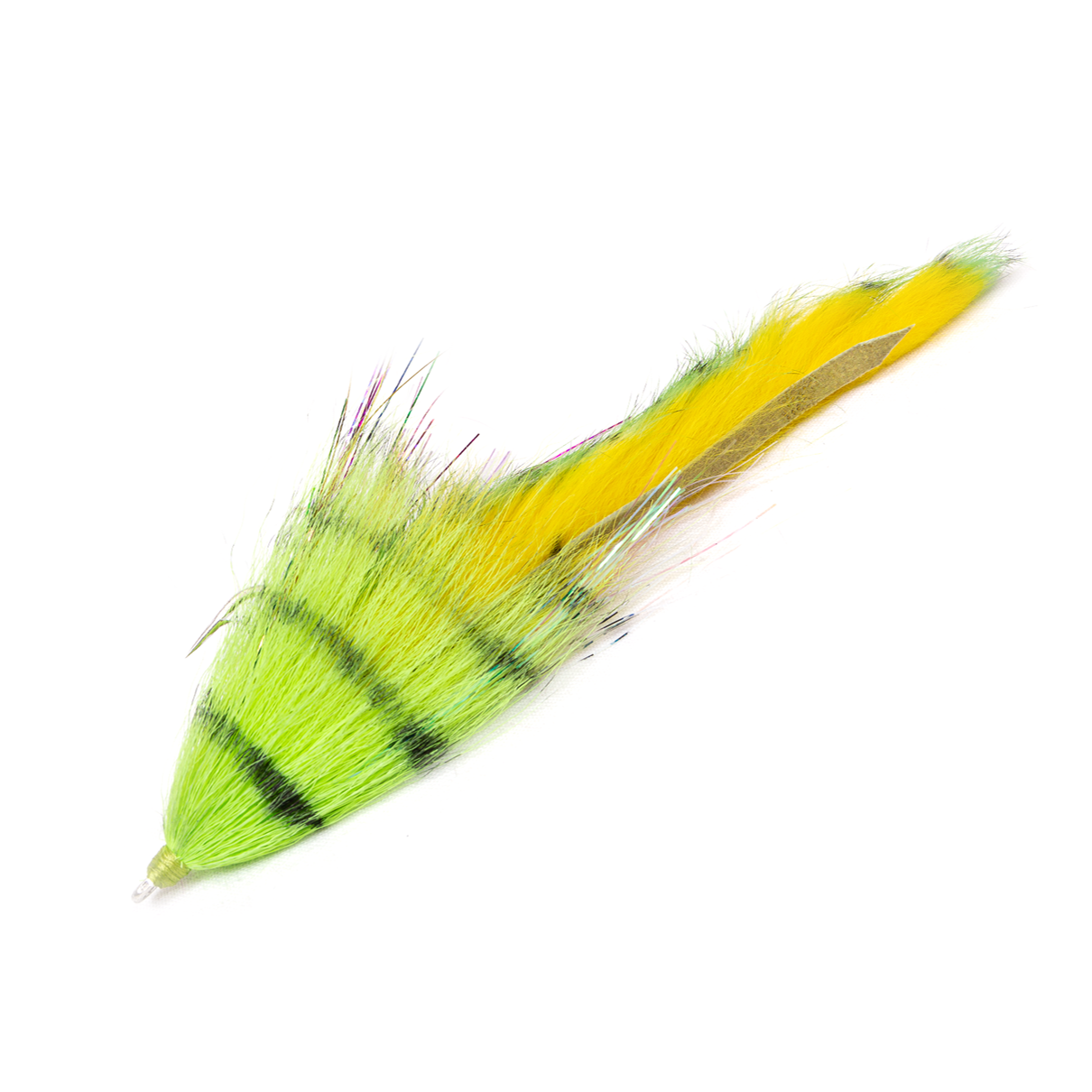 View of Bim Tackle Chacha Tail Extra Tail Chart Yellow available at EZOKO Pike and Musky Shop