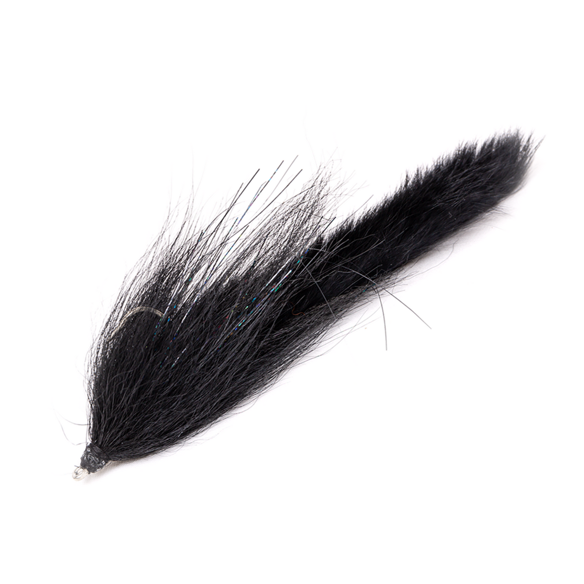 View of Bim Tackle Chacha Tail Junior Extra Tail Black is Magic available at EZOKO Pike and Musky Shop