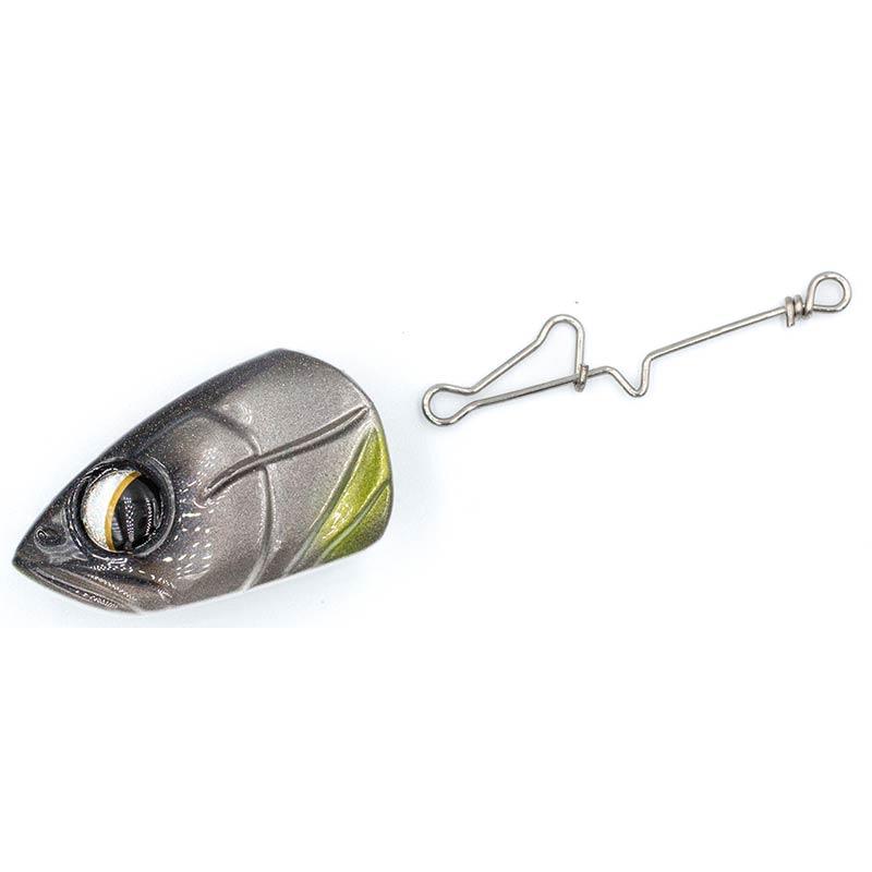 View of Bim Tackle Crazy Head available at EZOKO Pike and Musky Shop