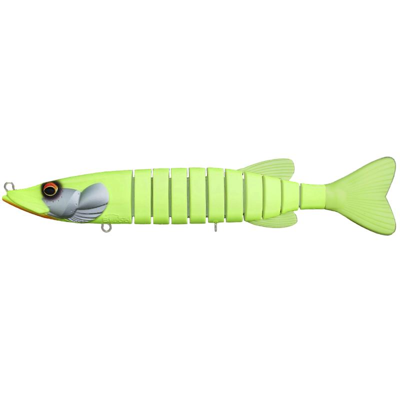 View of Hard Swimbaits Biwaa SwimPike 180 Swimbait Mat Chart available at EZOKO Fishing