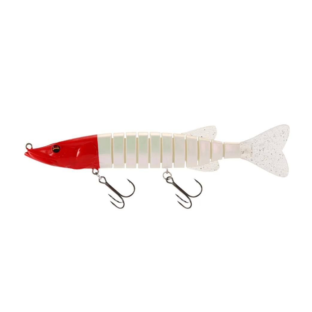 View of Biwaa SwimPike 240 Swimbait Red Head available at EZOKO Fishing