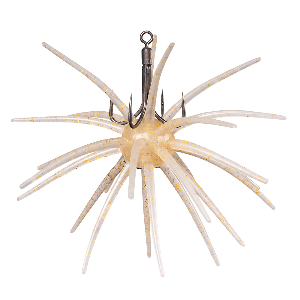 View of BKK Hyperlatch Urchin Lock Quad Hook available at EZOKO Fishing