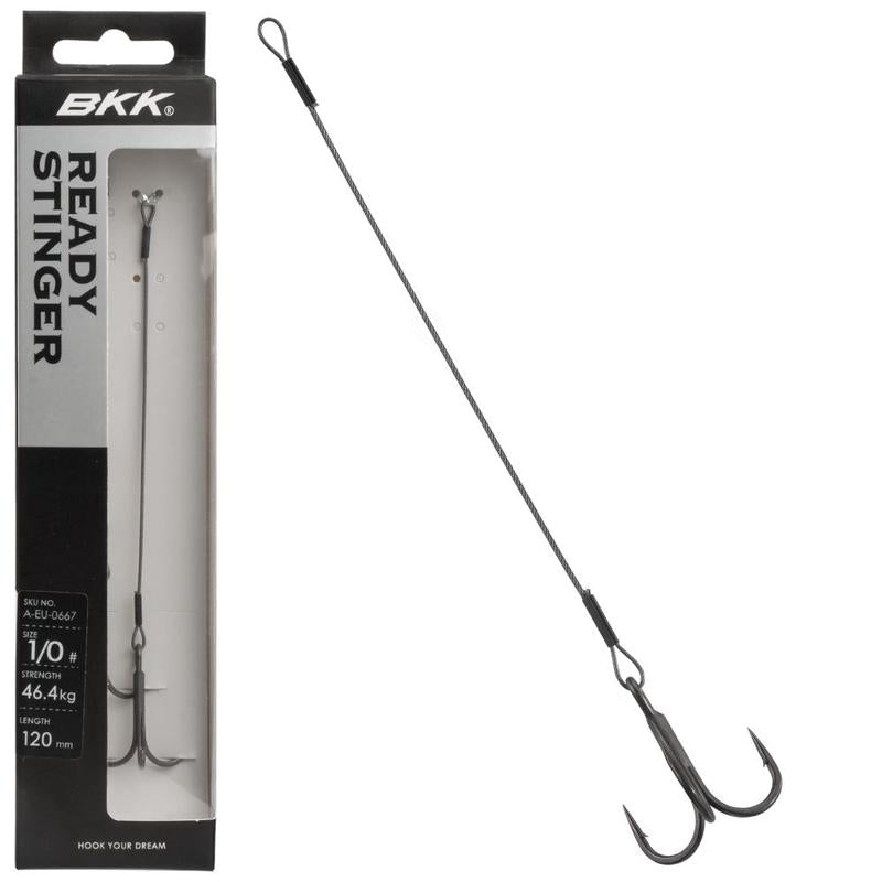View of Rigs BKK Spear HD-7x7 Wire Stinger available at EZOKO Fishing