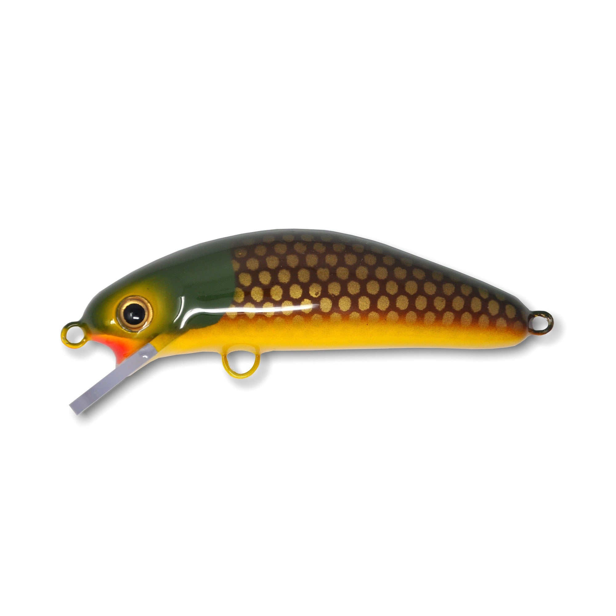 View of Crankbaits Blue Water Baits 6" Fat Chub Crankbait Lawton / Pearl Belly available at EZOKO Fishing