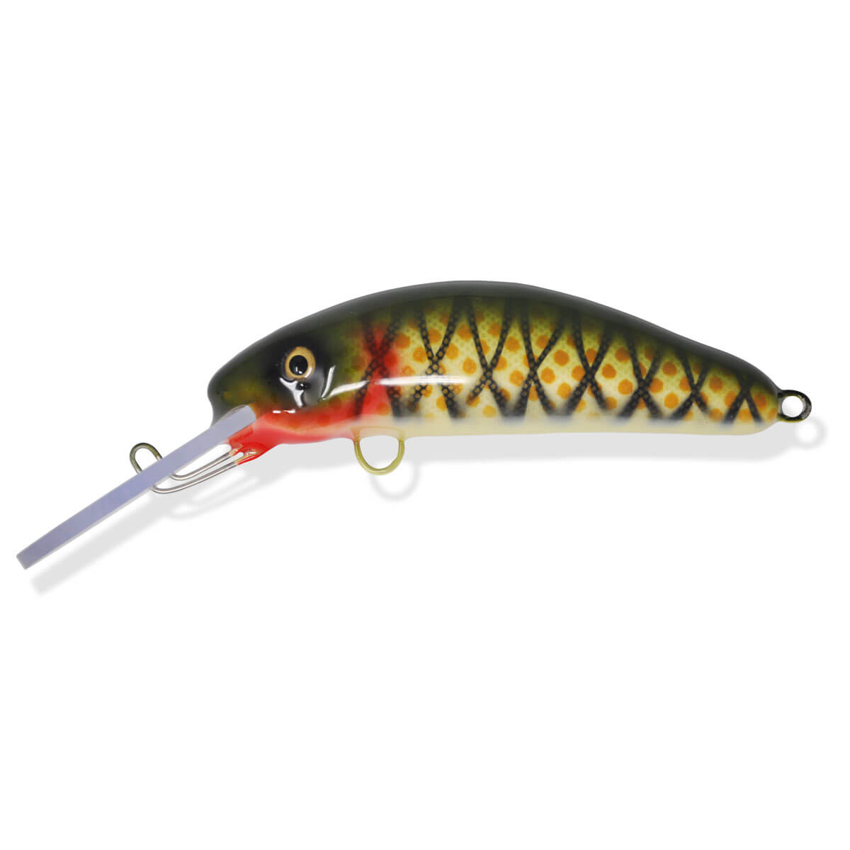 View of Crankbaits Blue Water Baits 6” Fat Herring Pro Crankbait $9 Bass / Chartreuse Belly available at EZOKO Fishing