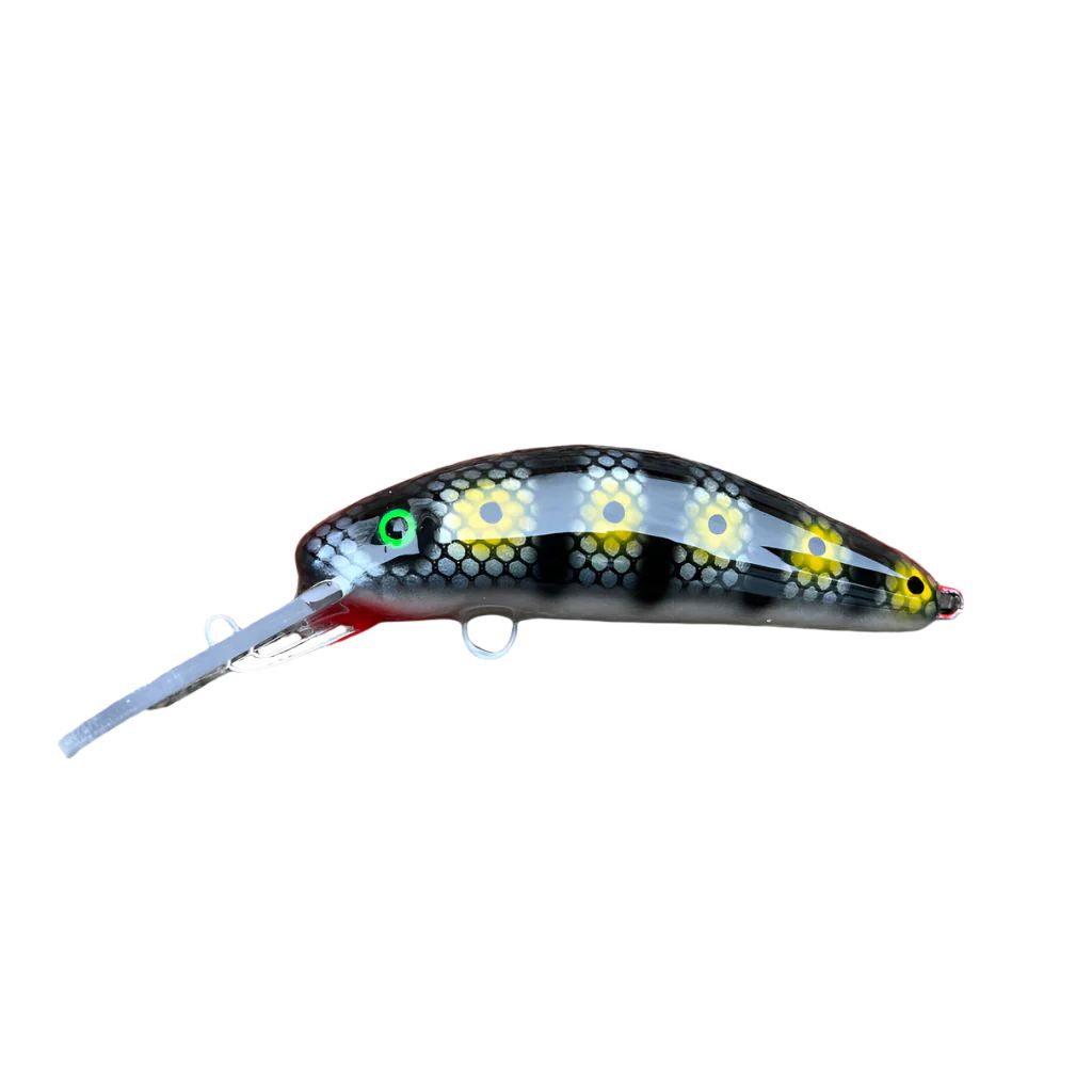 View of Crankbaits Blue Water Baits 6” Fat Herring Pro Crankbait Silver Killer / White Bely available at EZOKO Fishing