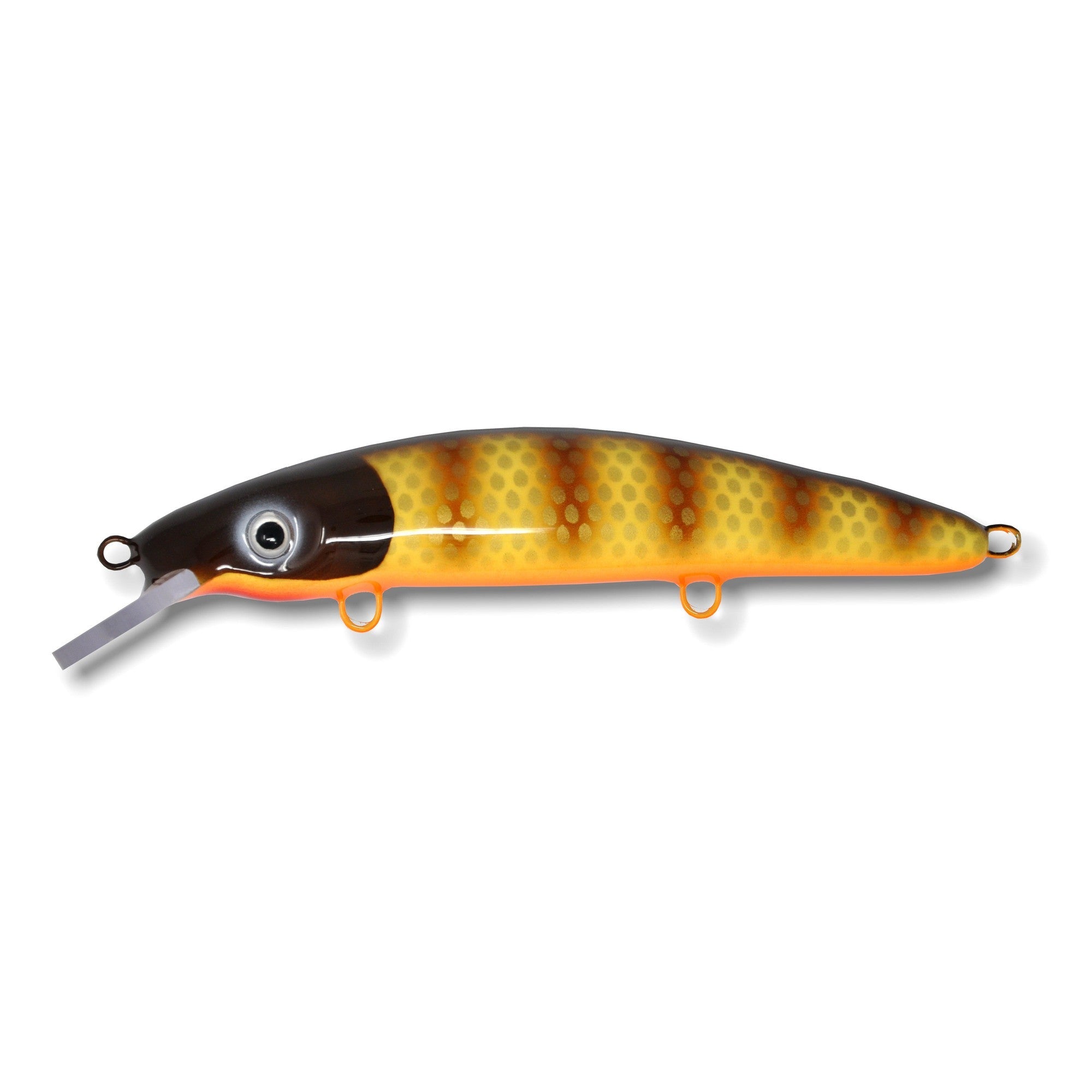 View of Crankbaits Blue Water Baits 9" cisco - shallow Crankbait St. Lawrence Walleye / Orange Belly available at EZOKO Fishing