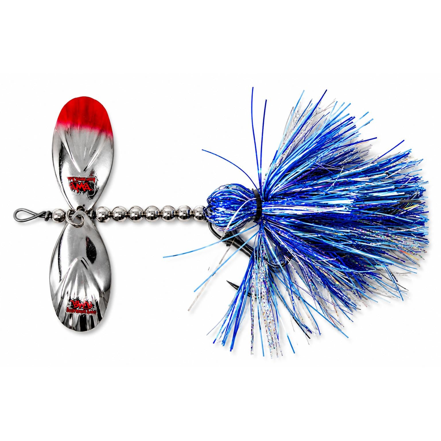 View of Bucktails Blue Water Baits Curtain Call 99 Bucktail Blue Cisco available at EZOKO Fishing