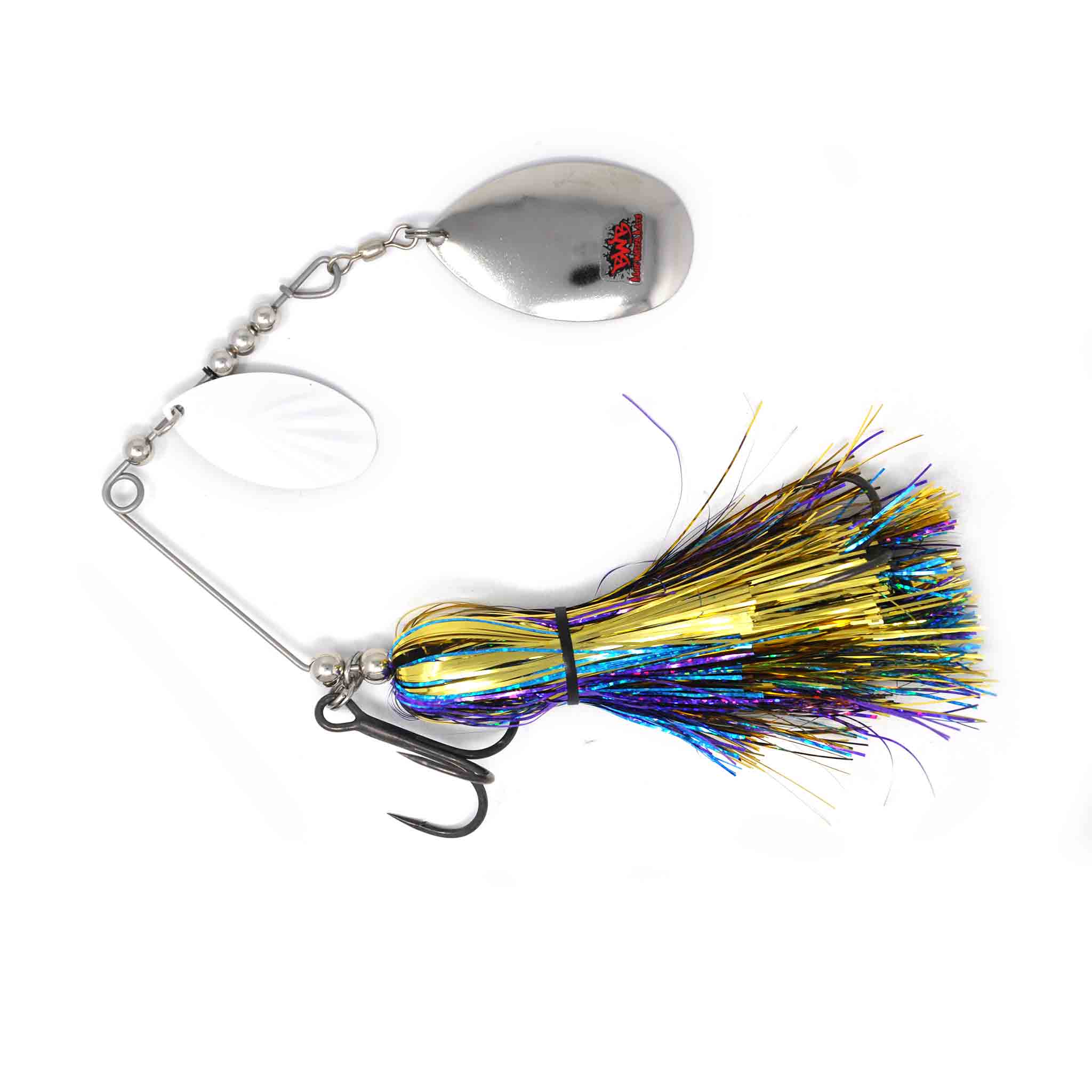 View of Spinnerbaits Blue Water Baits Gong Show 10 Spinnerbait Shimering Cisco available at EZOKO Fishing