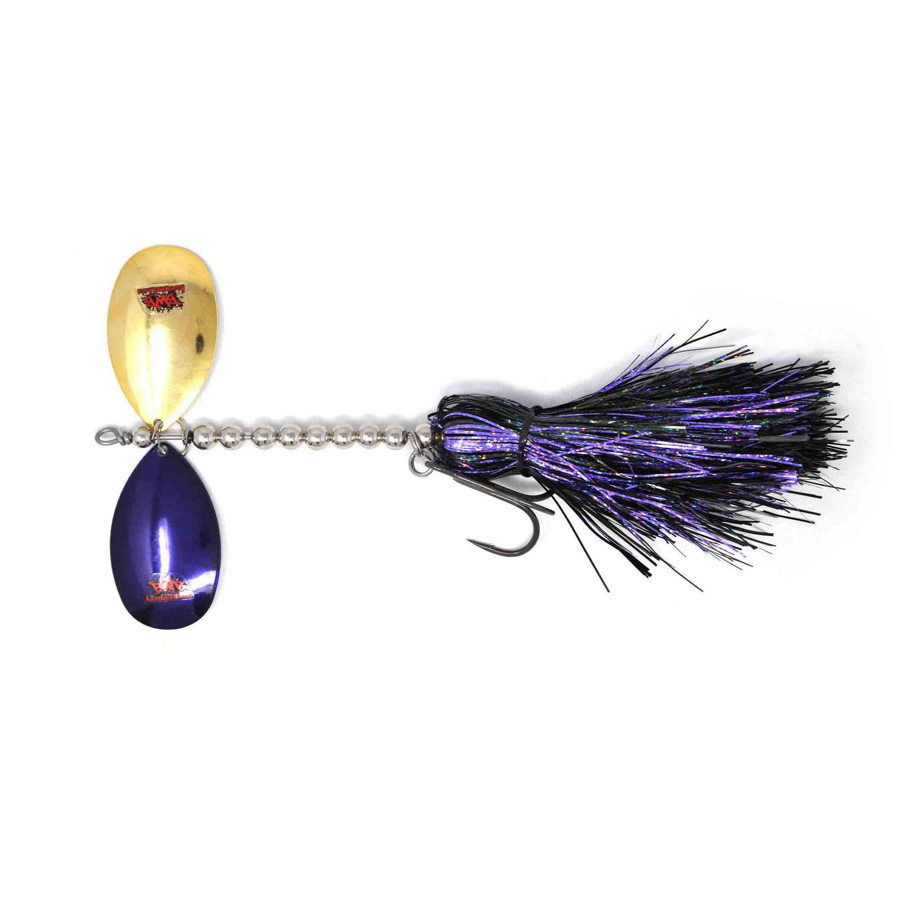 View of Bucktails Blue Water Baits Show Stopper 9 Bucktail Jester available at EZOKO Pike and Musky Shop
