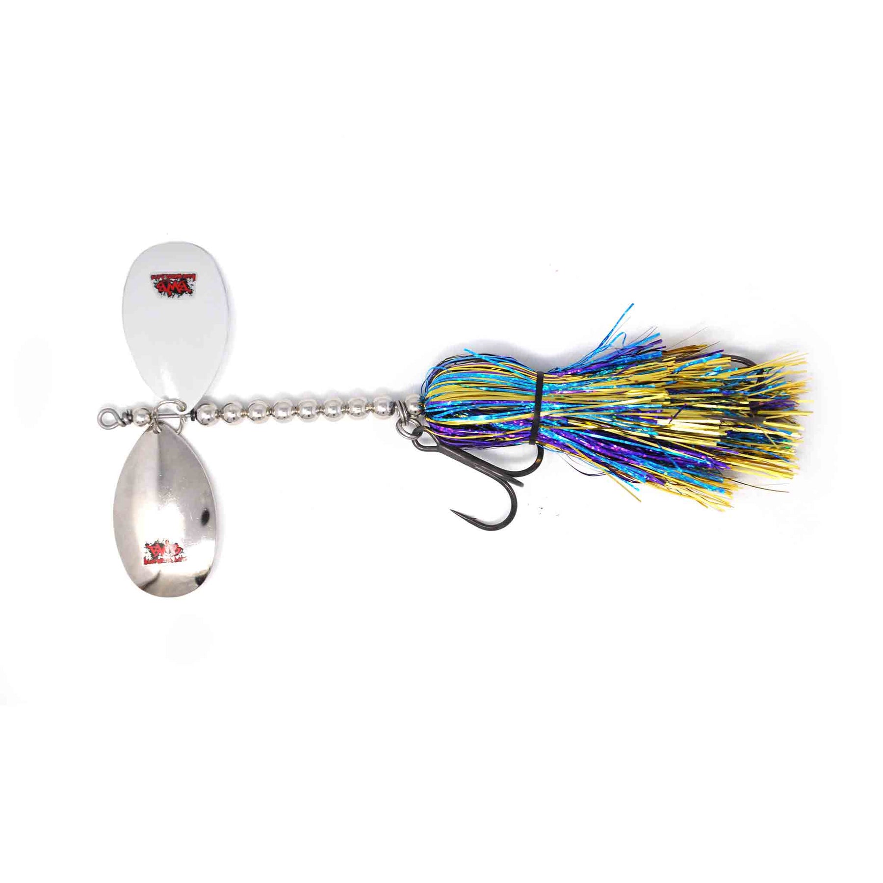 View of Bucktails Blue Water Baits Show Stopper 9 Bucktail Shimmering Cisco available at EZOKO Pike and Musky Shop