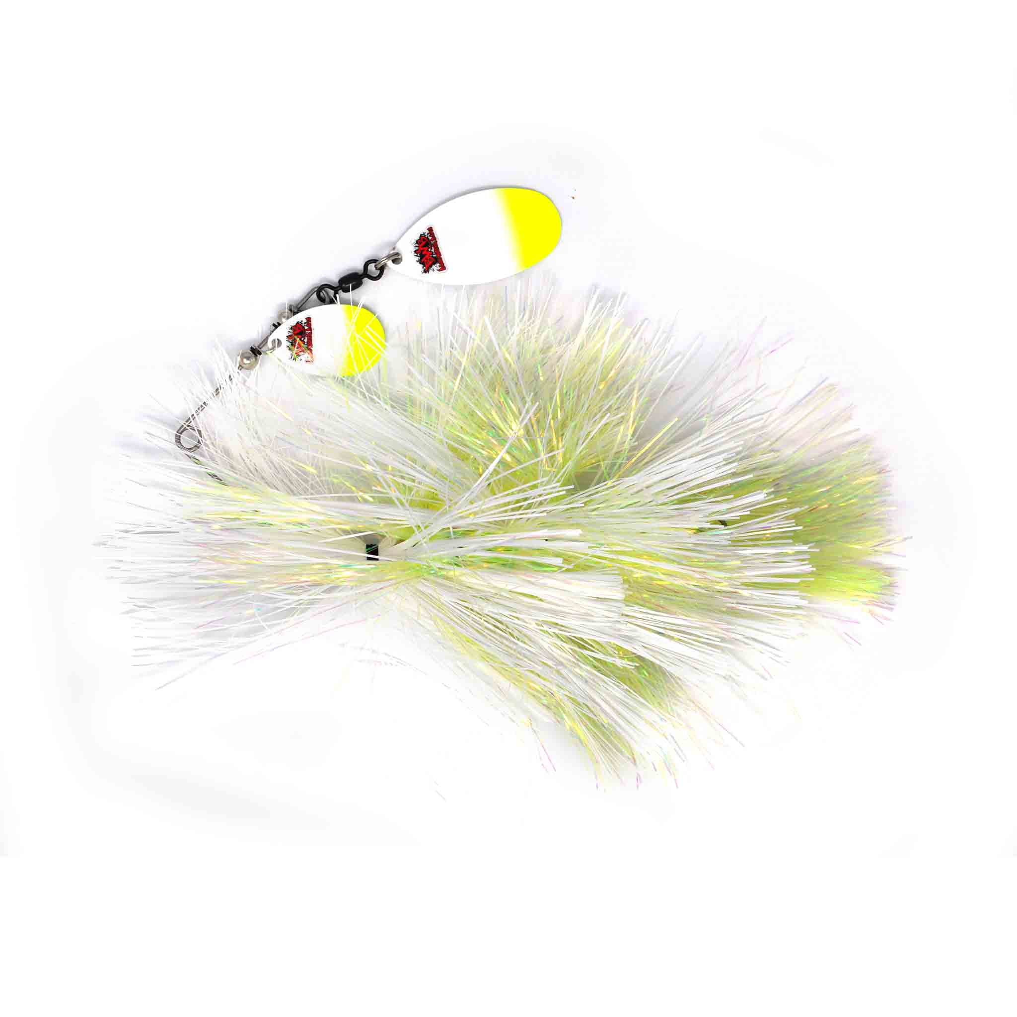 View of Spinnerbaits Blue Water Baits Weed Whacker Magnum Spinnerbait Lemon Tail available at EZOKO Fishing