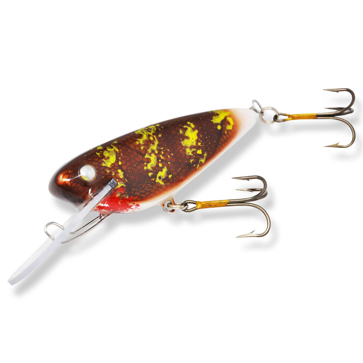 View of Crankbaits B&N Custom Fat Shat 5'' Crankbait Walleye available at EZOKO Fishing