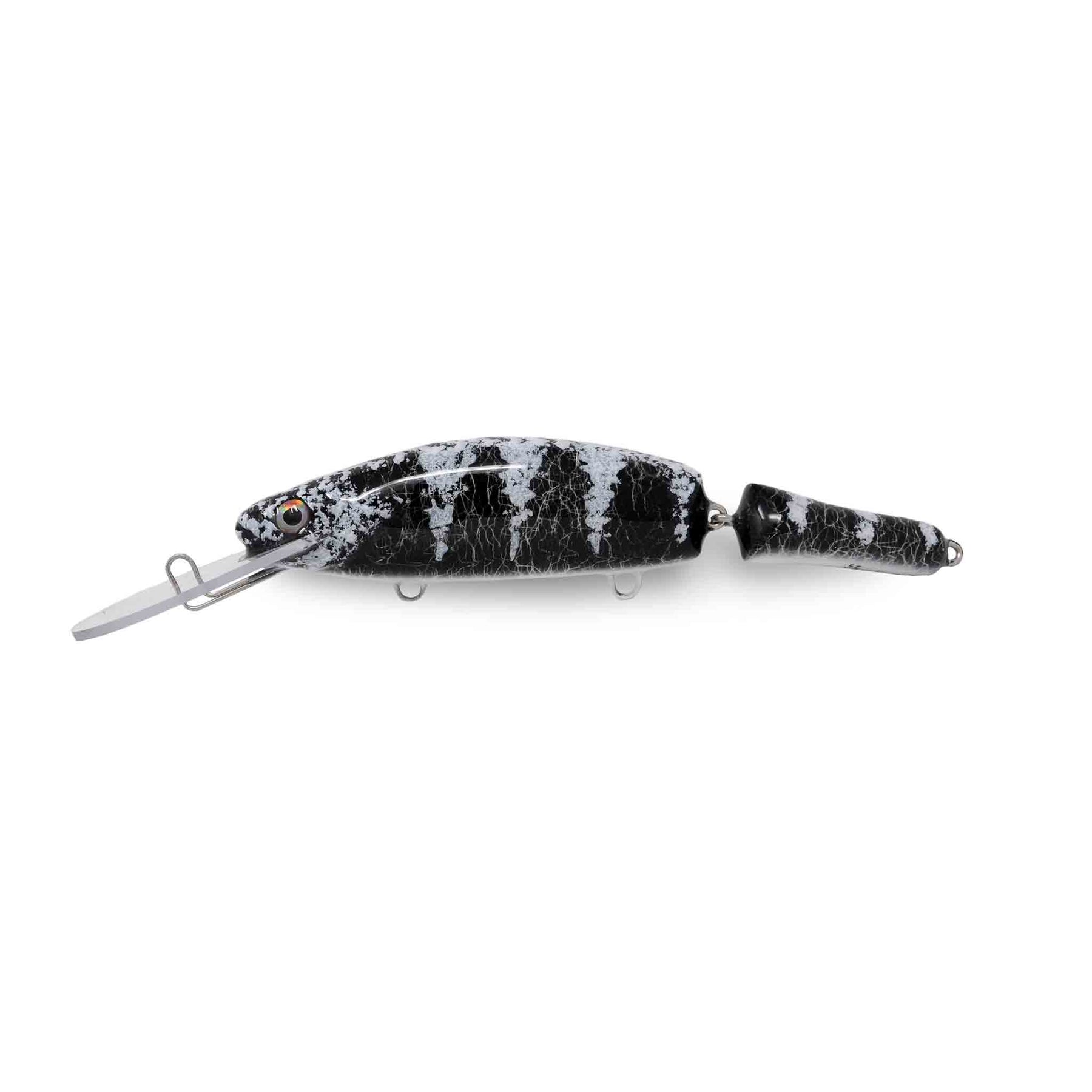 View of Crankbaits Boomstick Jointed Deep Crankbait White Walker available at EZOKO Pike and Musky Shop