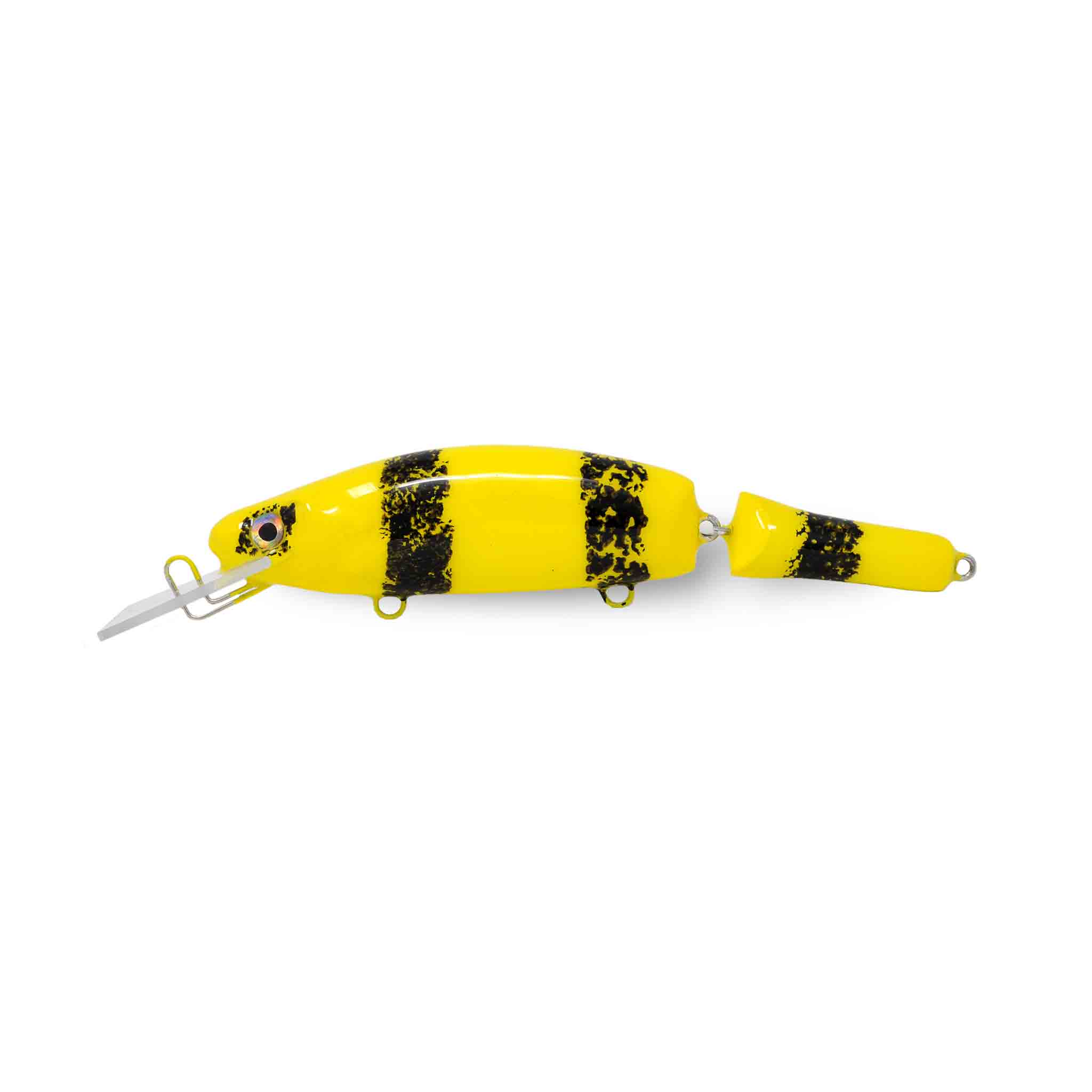 View of Crankbaits Boomstick Jointed Shallow Crankbait Jail Bird available at EZOKO Pike and Musky Shop