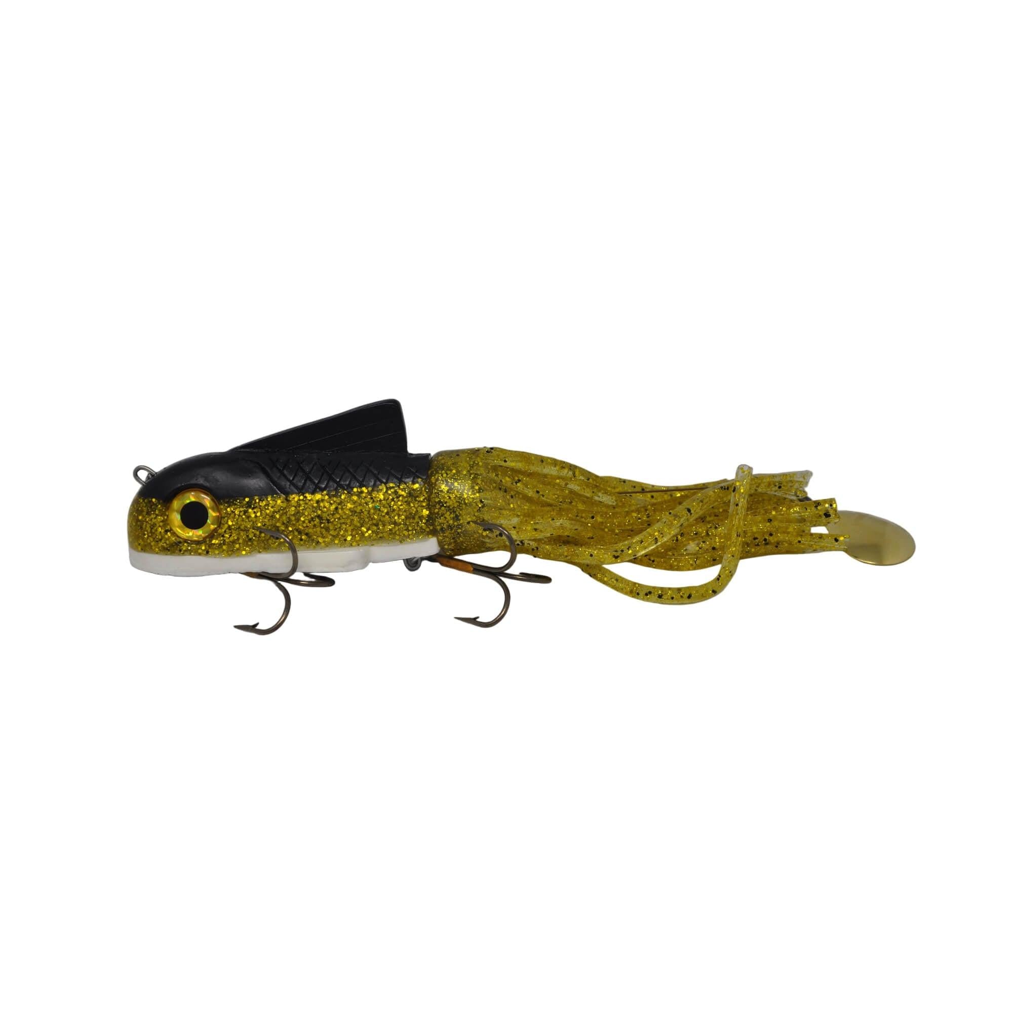 View of Rubber Boss Shad Hybrid Large Sucker available at EZOKO Pike and Musky Shop