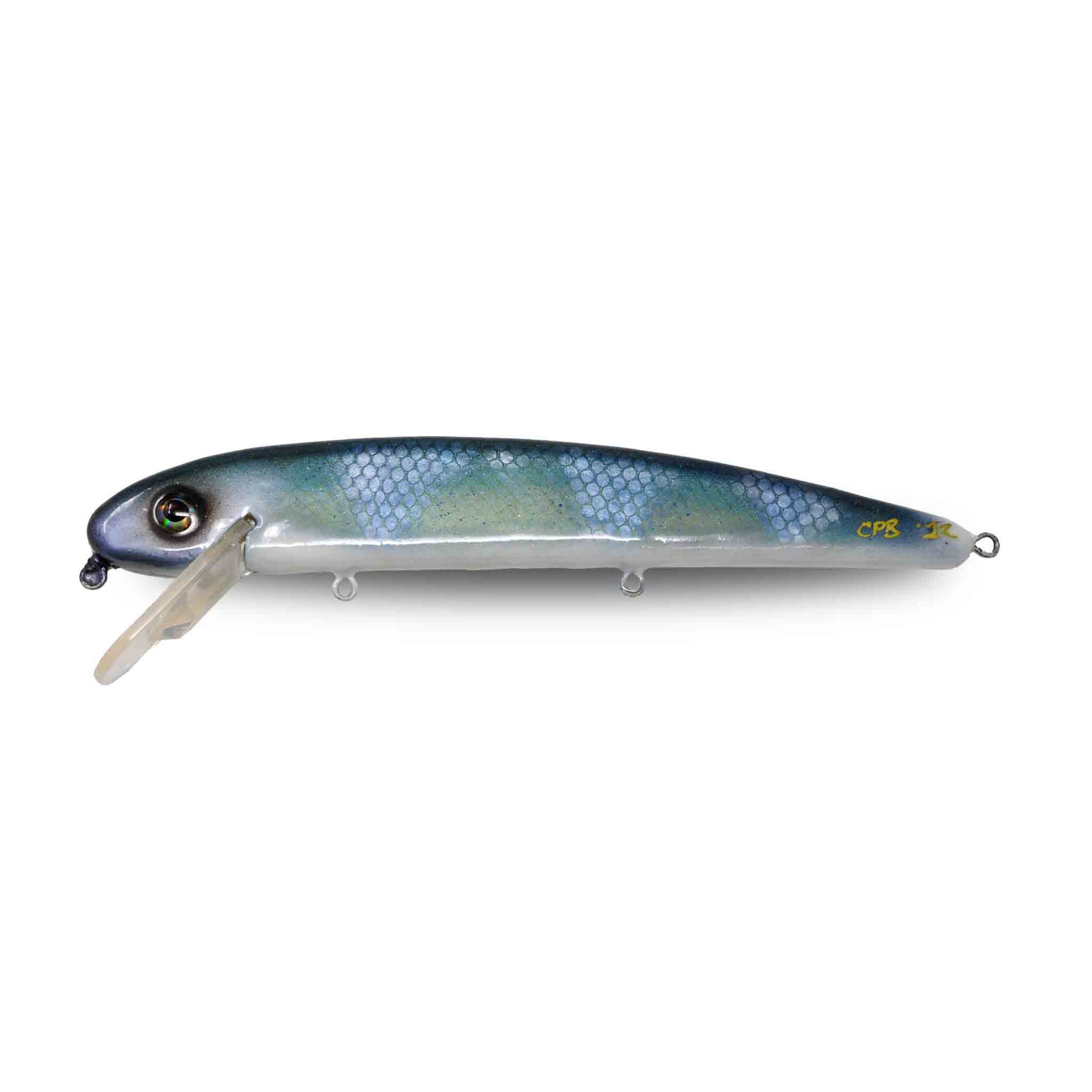 View of Crankbaits Capital Predator Bait Jake Custom Color Crankbait Herring available at EZOKO Pike and Musky Shop