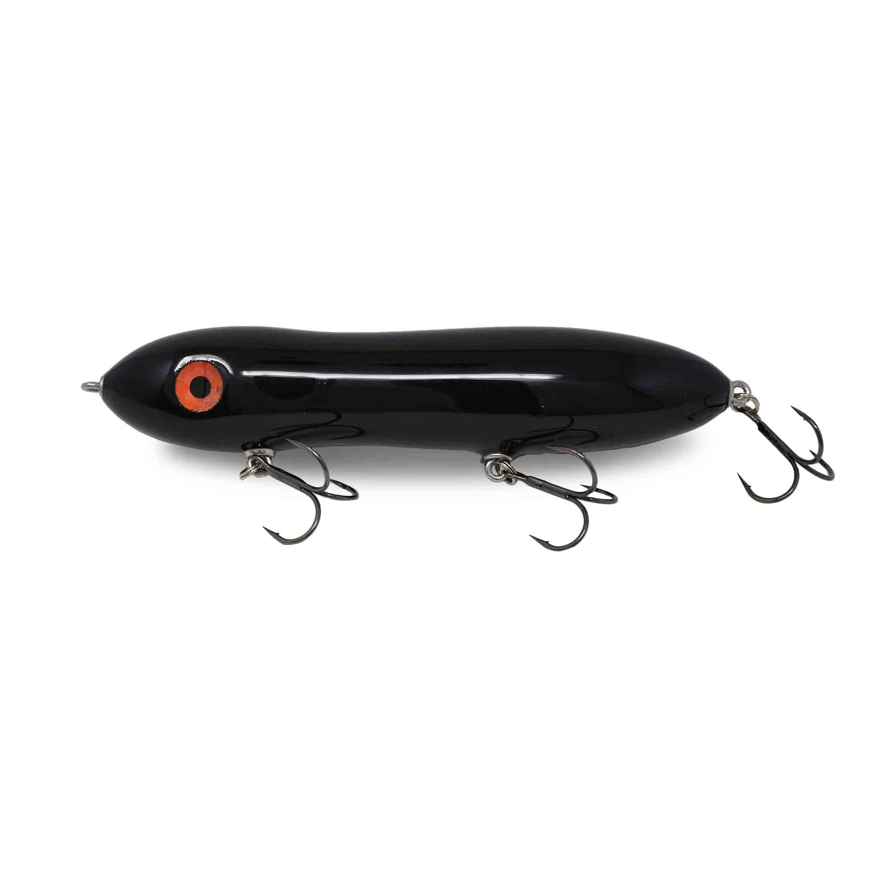 View of Topwater Chaos Tackle Big mama Topwater Bait Black available at EZOKO Pike and Musky Shop