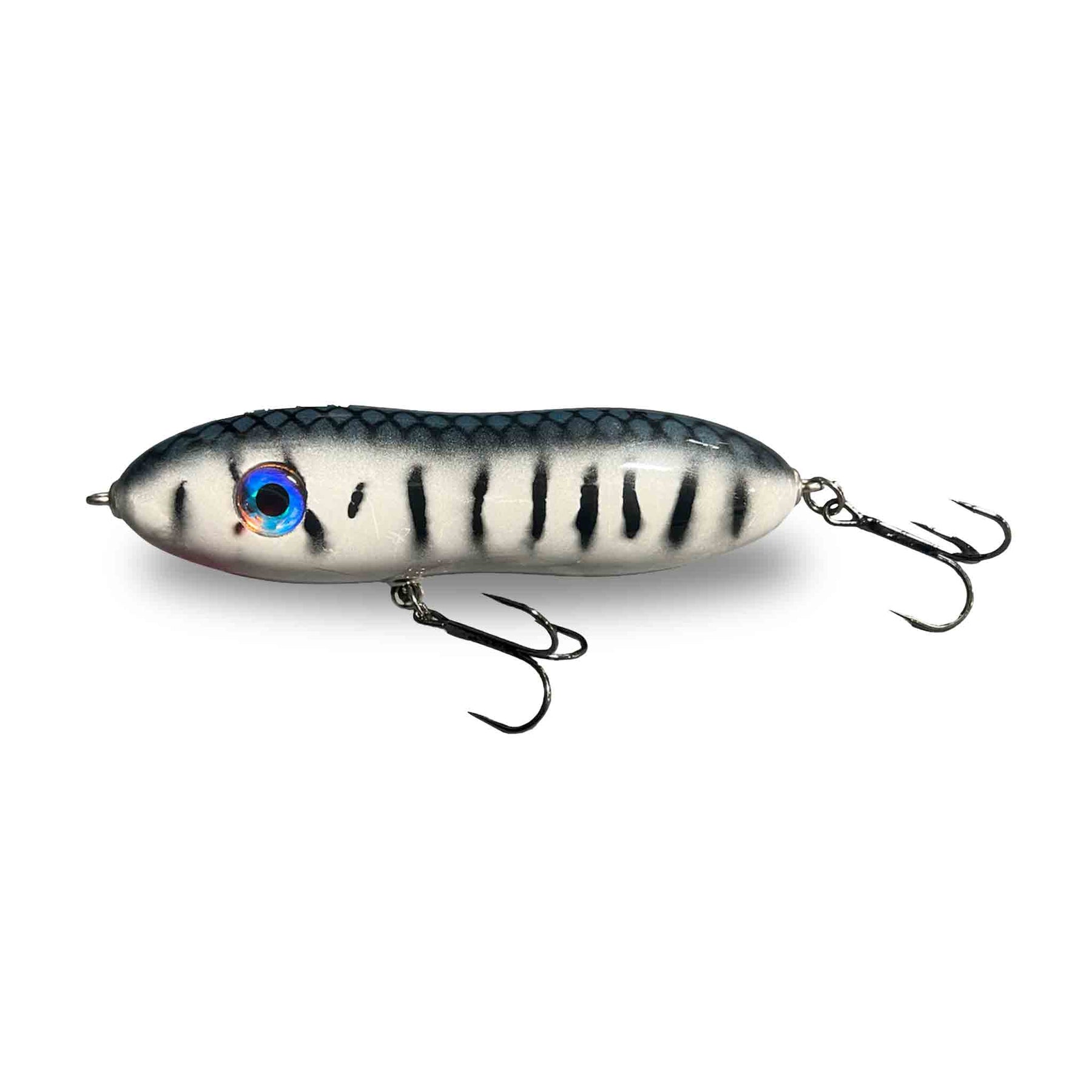 View of Topwater Big Mama Bubba Topwater Bait Charged Cisco available at EZOKO Pike and Musky Shop
